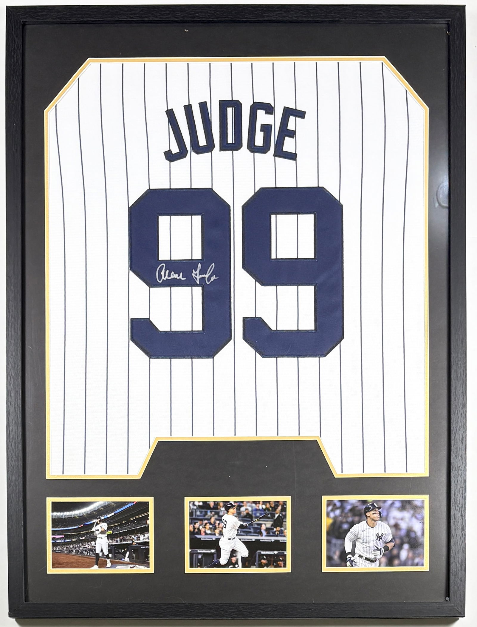 Aaron Judge - Hand Signed Jersey w/ COA (1 of 9)