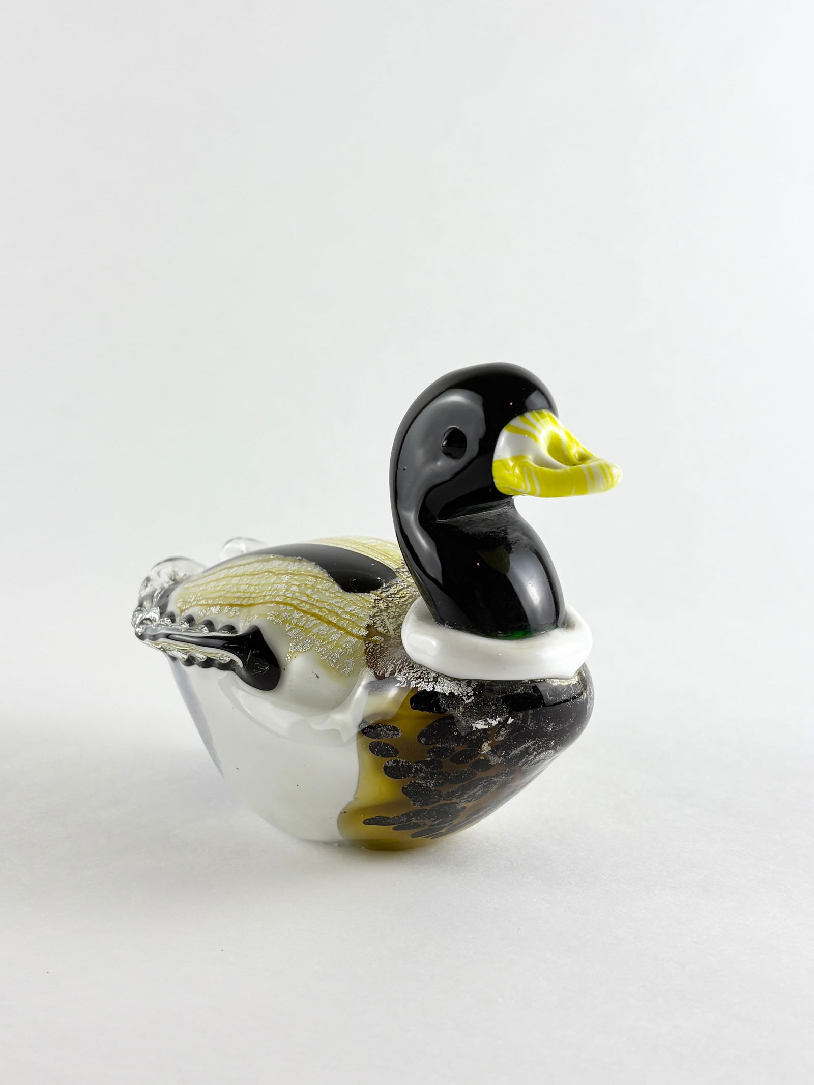 Art Glass Duck, Murano Style (1 of 5)