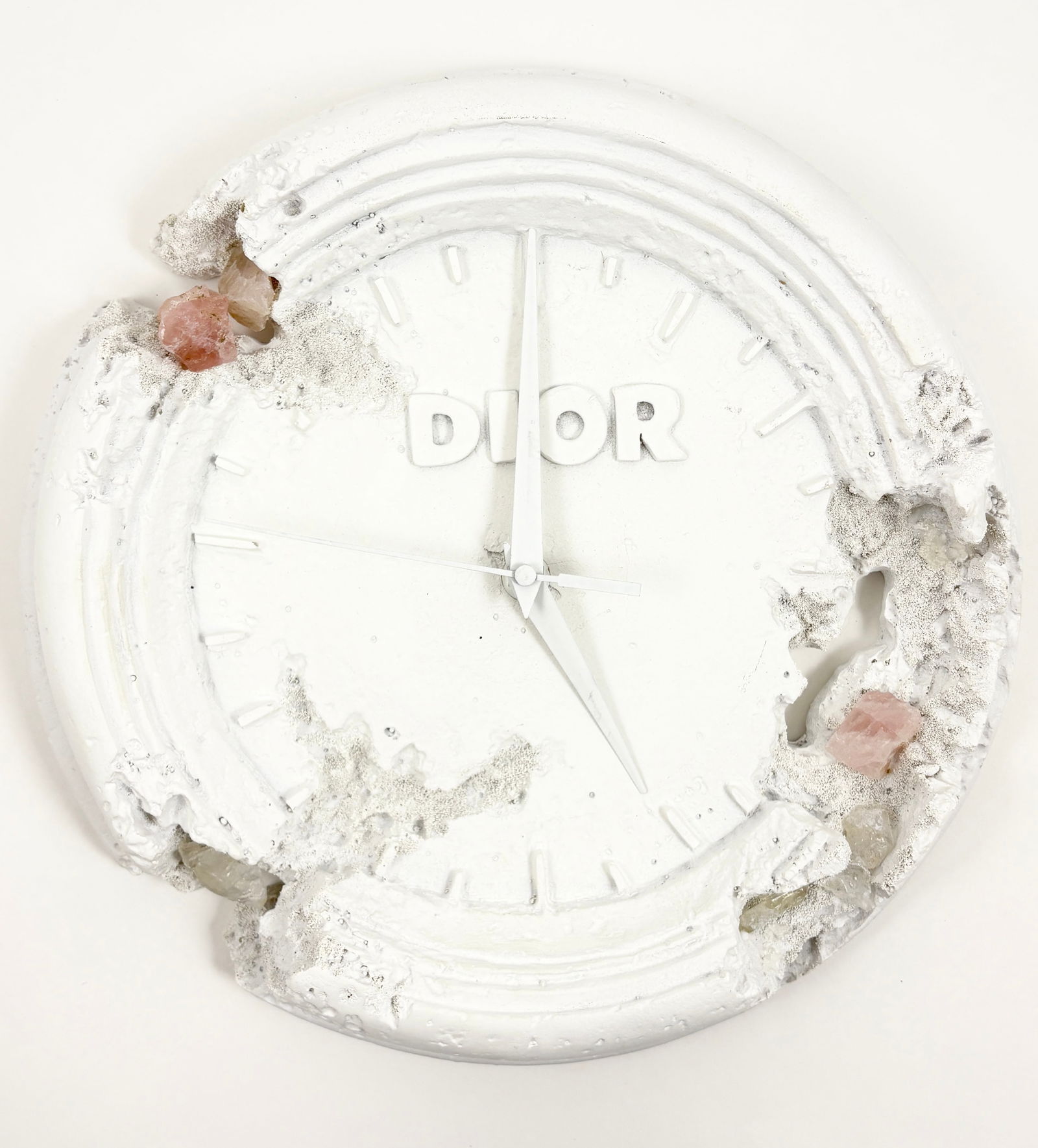 Clock Sculpture: Clock Sculpture 11 inches diameter