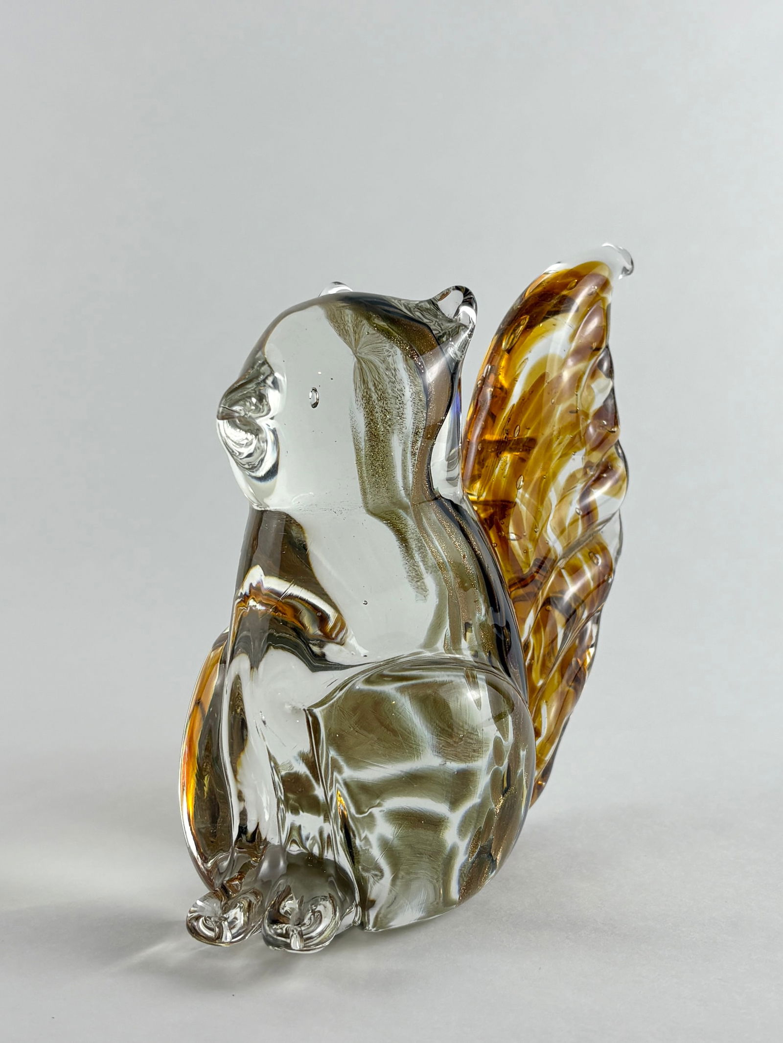 Art Glass Squirrel - 2