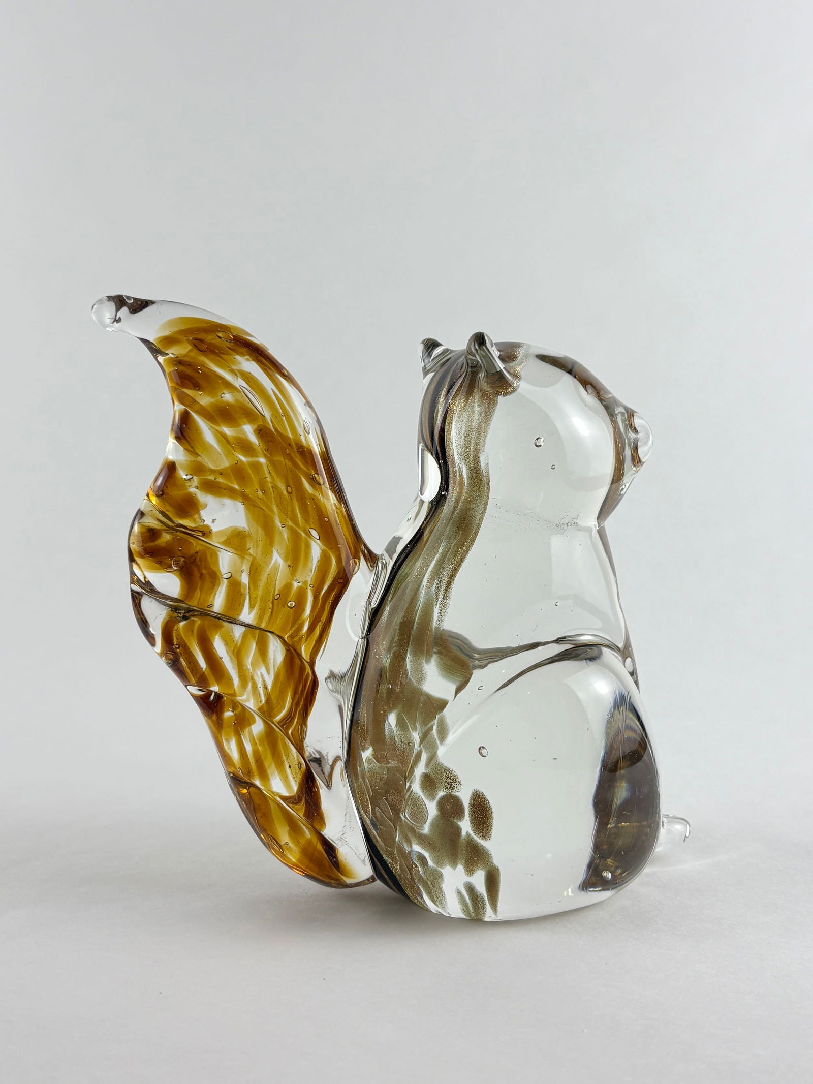 Art Glass Squirrel - 4