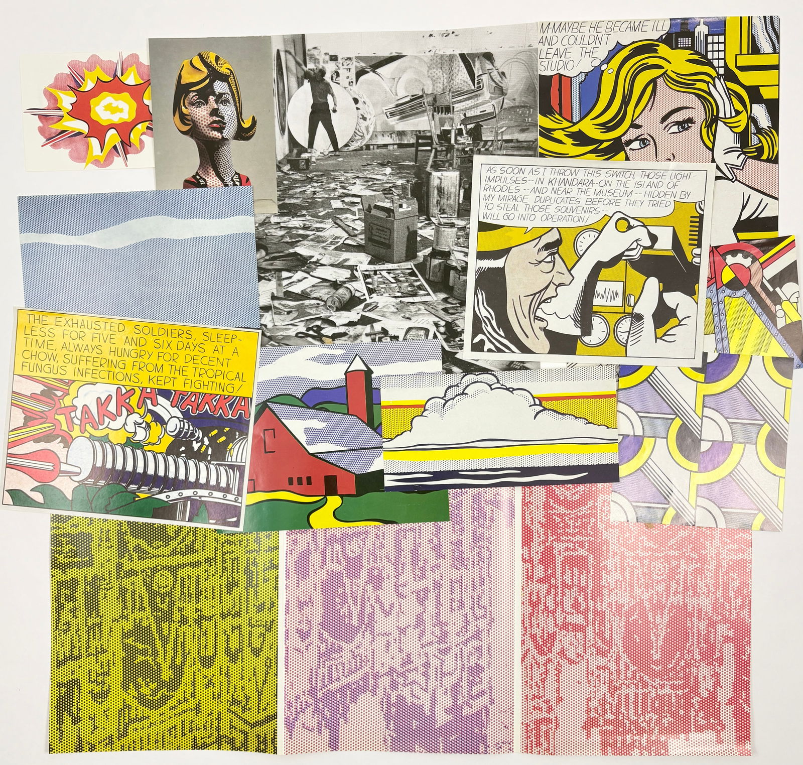 Large Lot of Roy Lichtenstein Items: Large Lot of Roy Lichtenstein Items