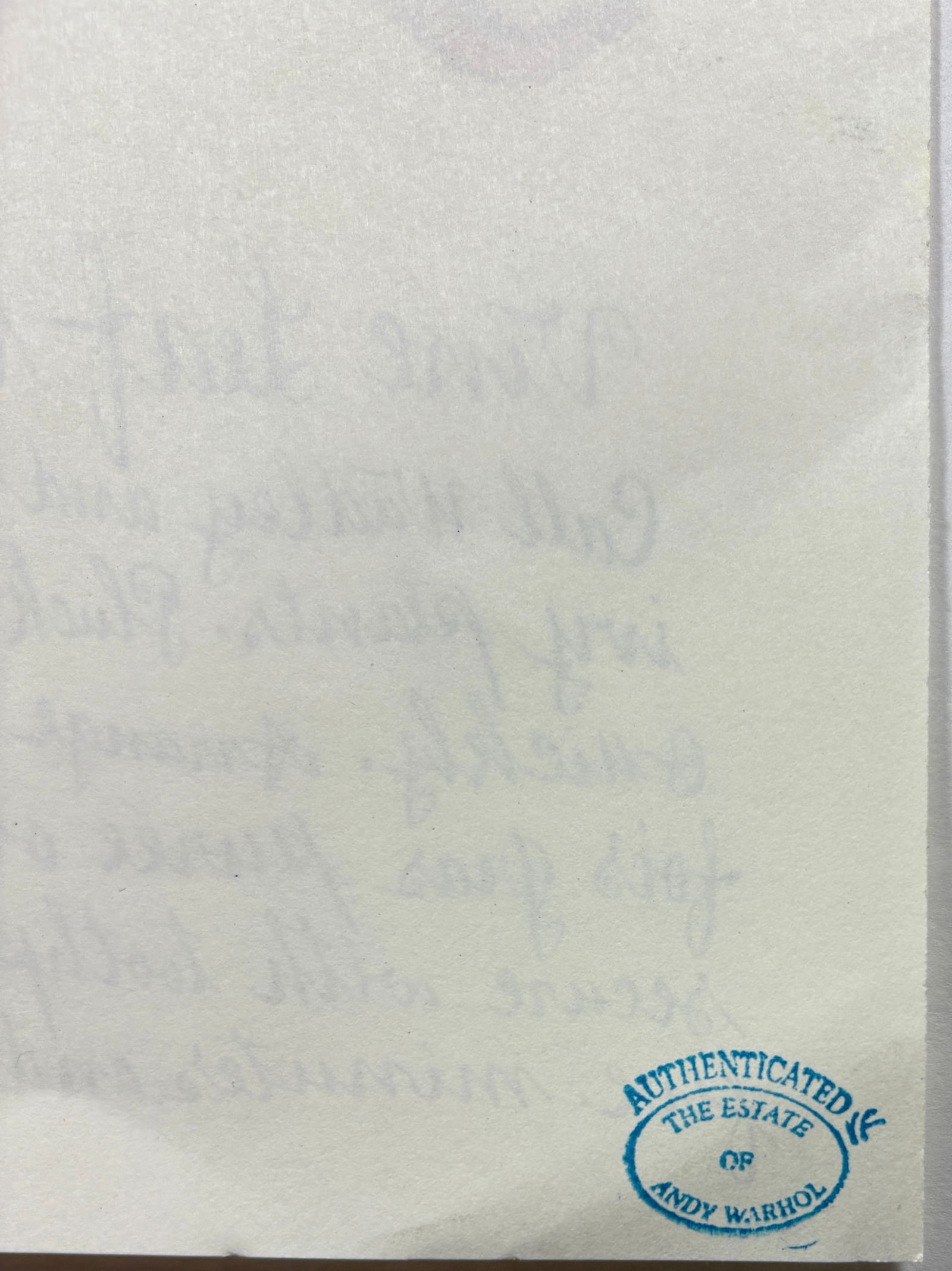 Andy Warhol Colored Print - 5