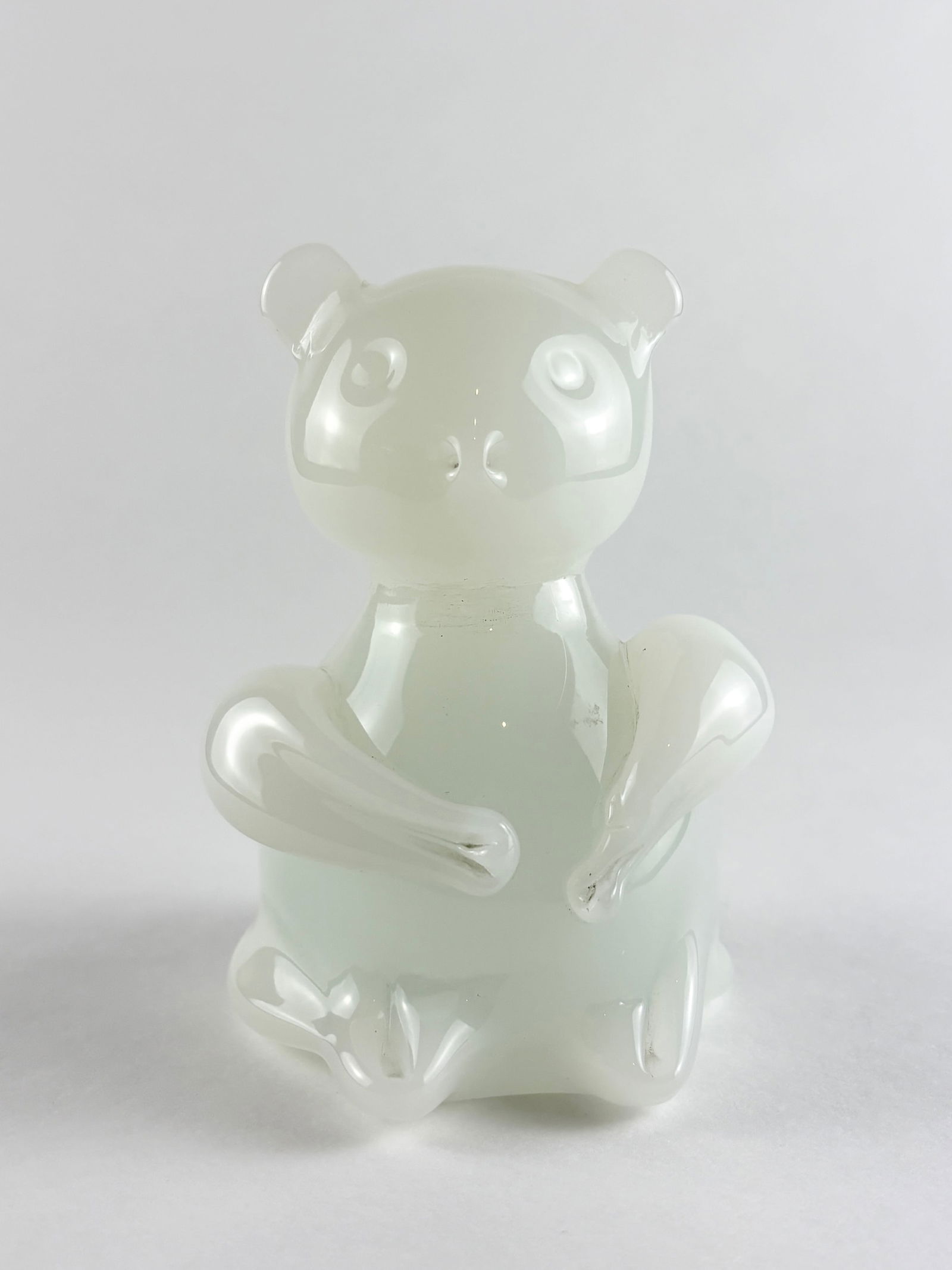 Glass Teddy Bear Sculpture (1 of 4)