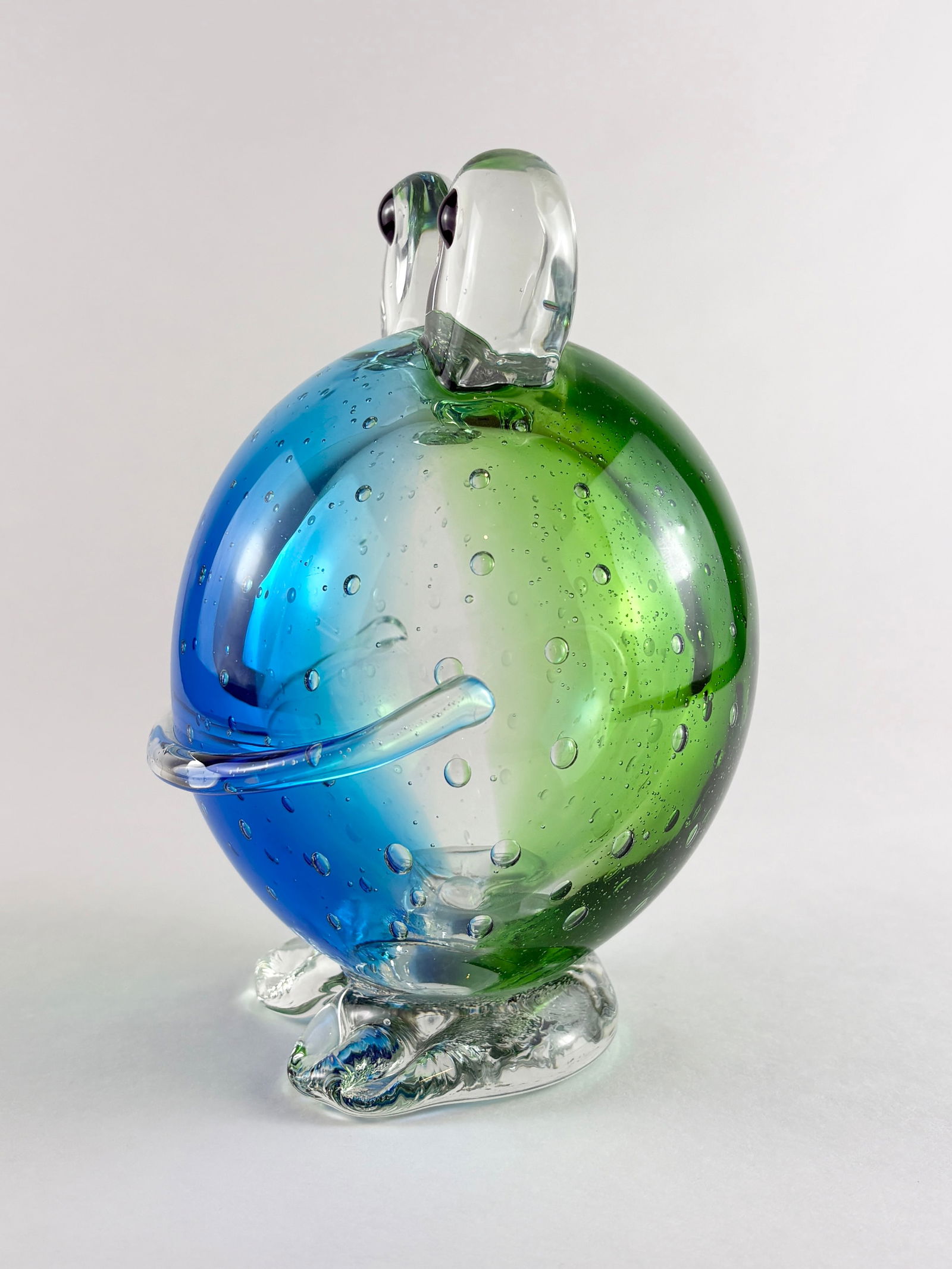 Glass Frog Sculpture - 4