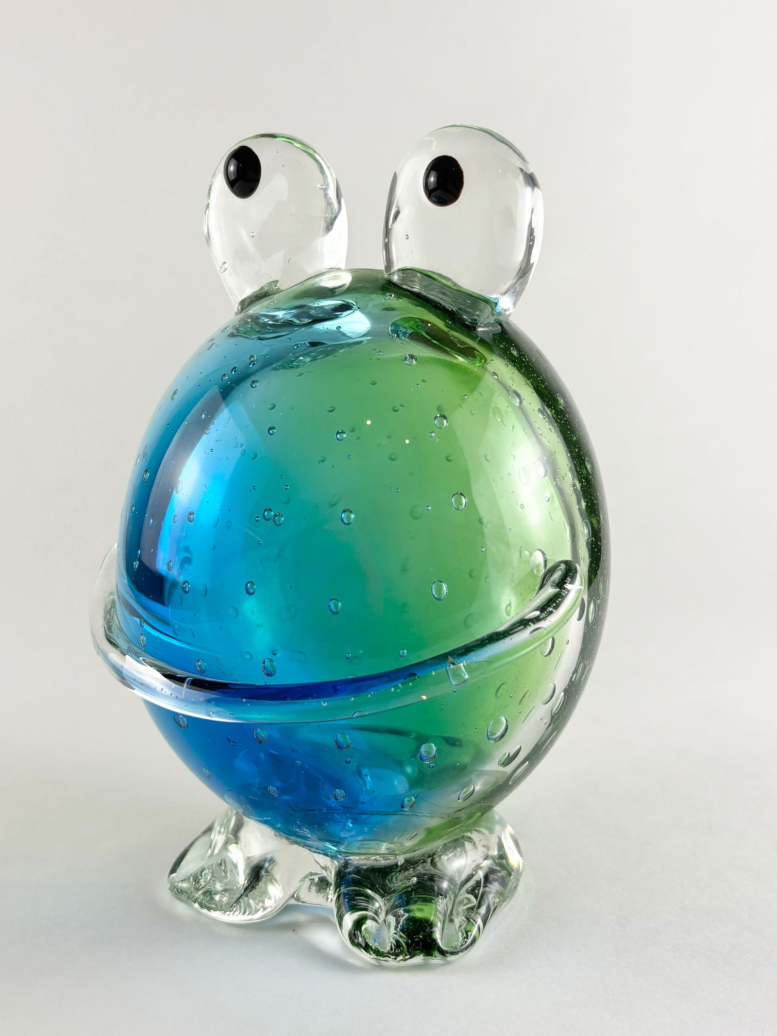Glass Frog Sculpture - 5