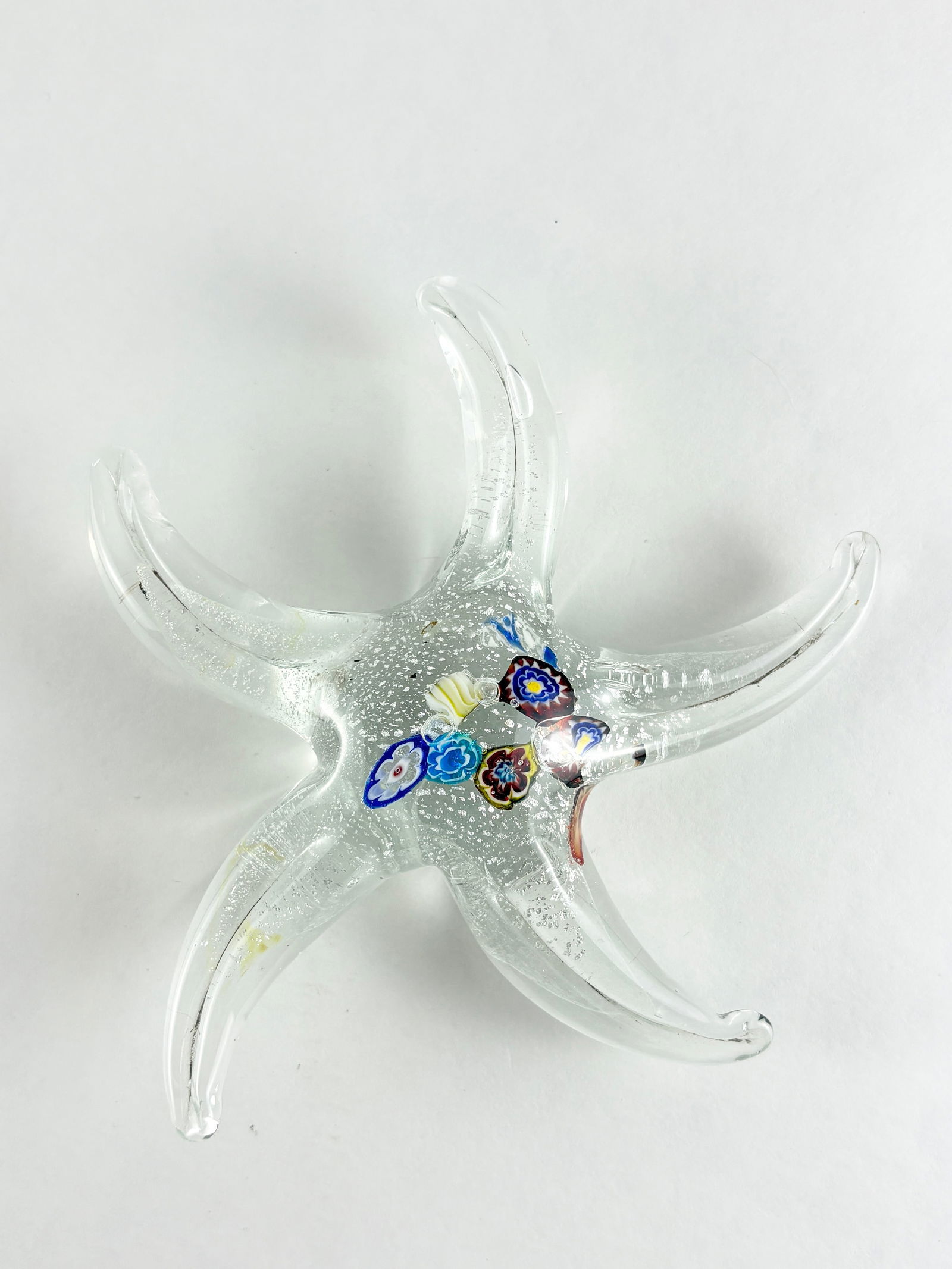 Murano Style Art Glass Starfish Sculpture - 3