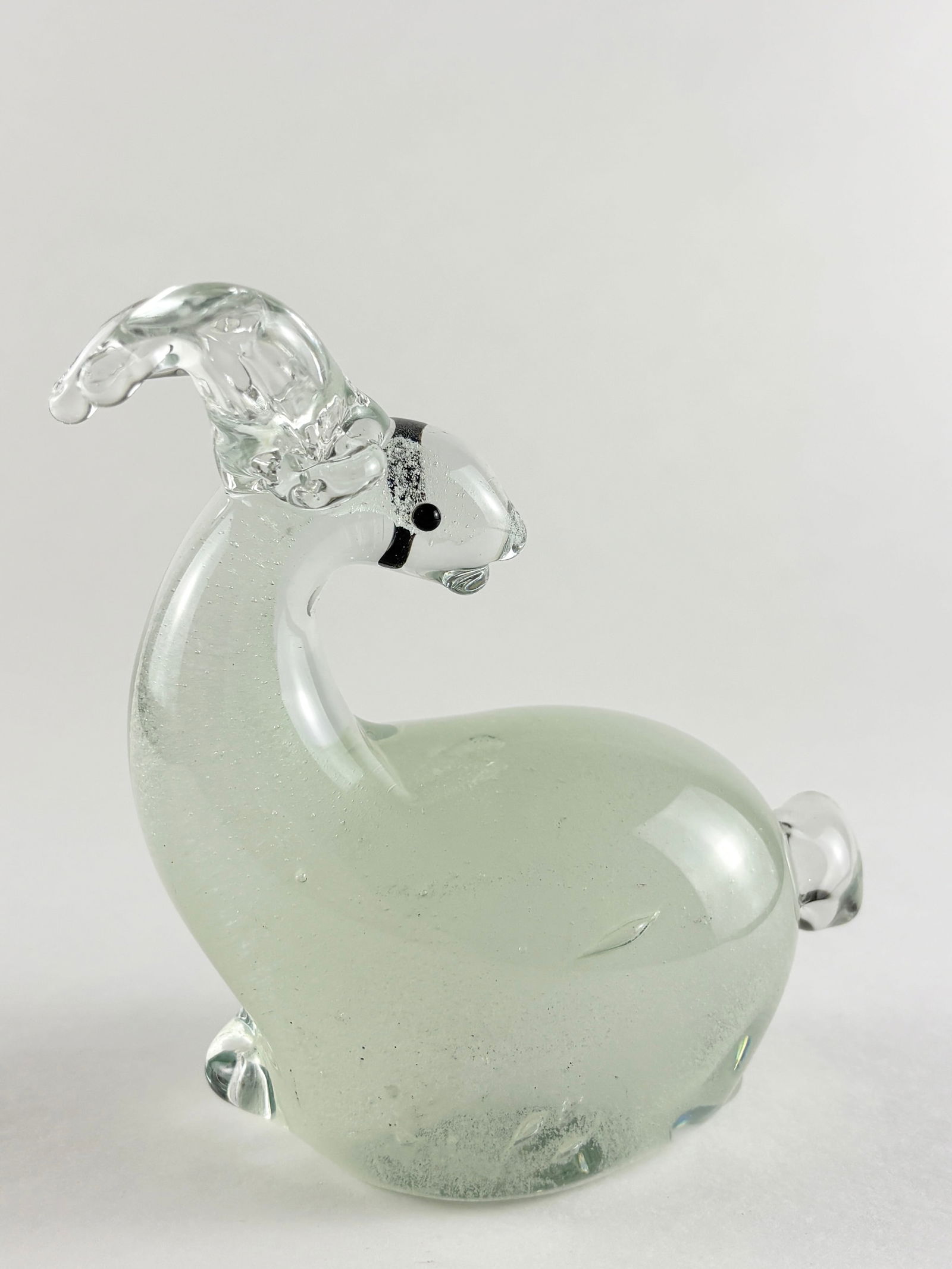 Glass Goat Sculpture - 6
