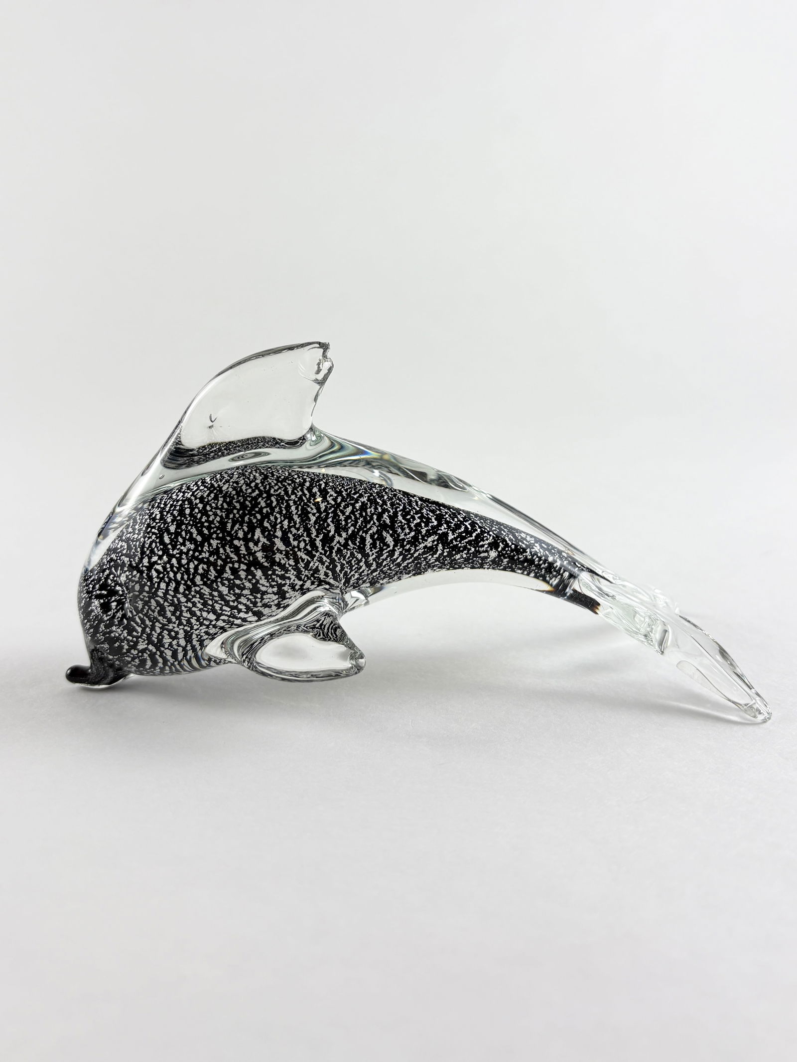 Glass Dolphin Sculpture (Murano Style) - 4