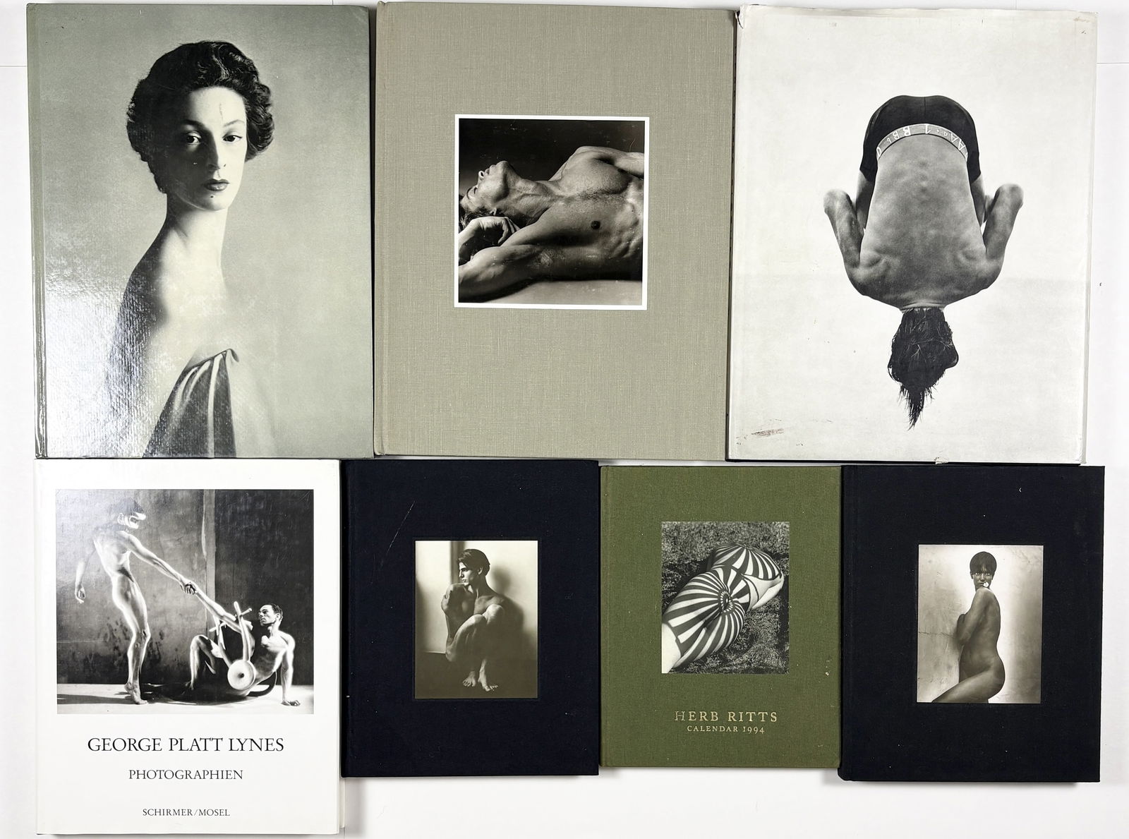 Lot of 7 Photography Books Including Richard Avedon, Herb Ritts, and George Platt Lynes (1 of 17)