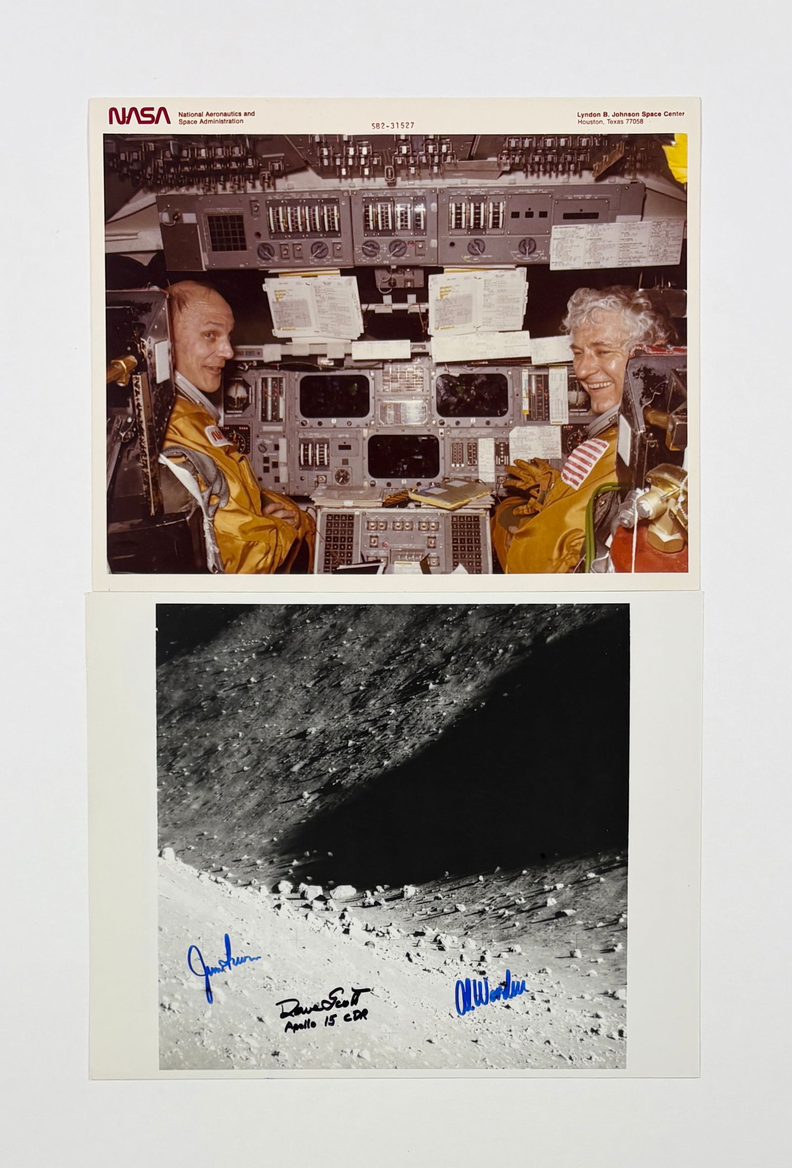 Group of NASA Press Photographs with Apollo-Era Imagery (1 of 5)