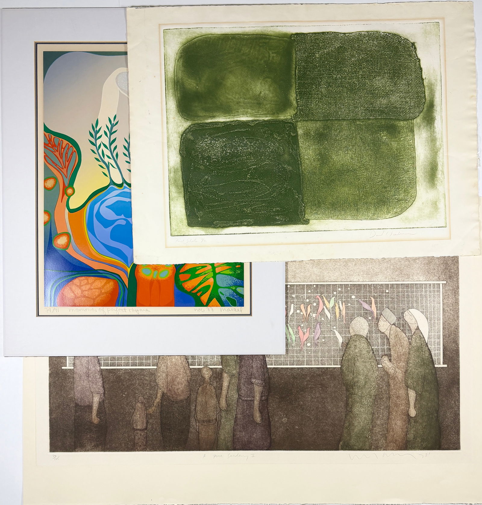 Grouping of Lithographs (1 of 8)