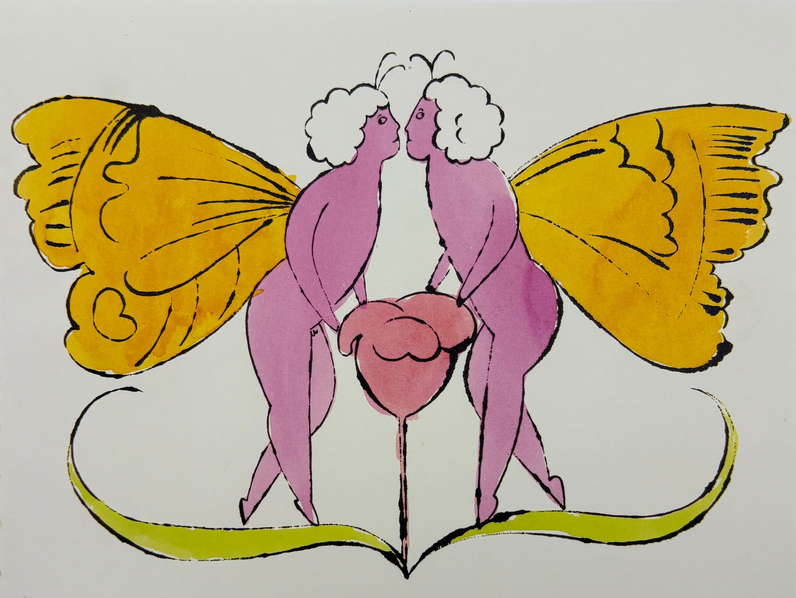 Andy Warhol – In My Garden, Offset Lithograph (1 of 3)