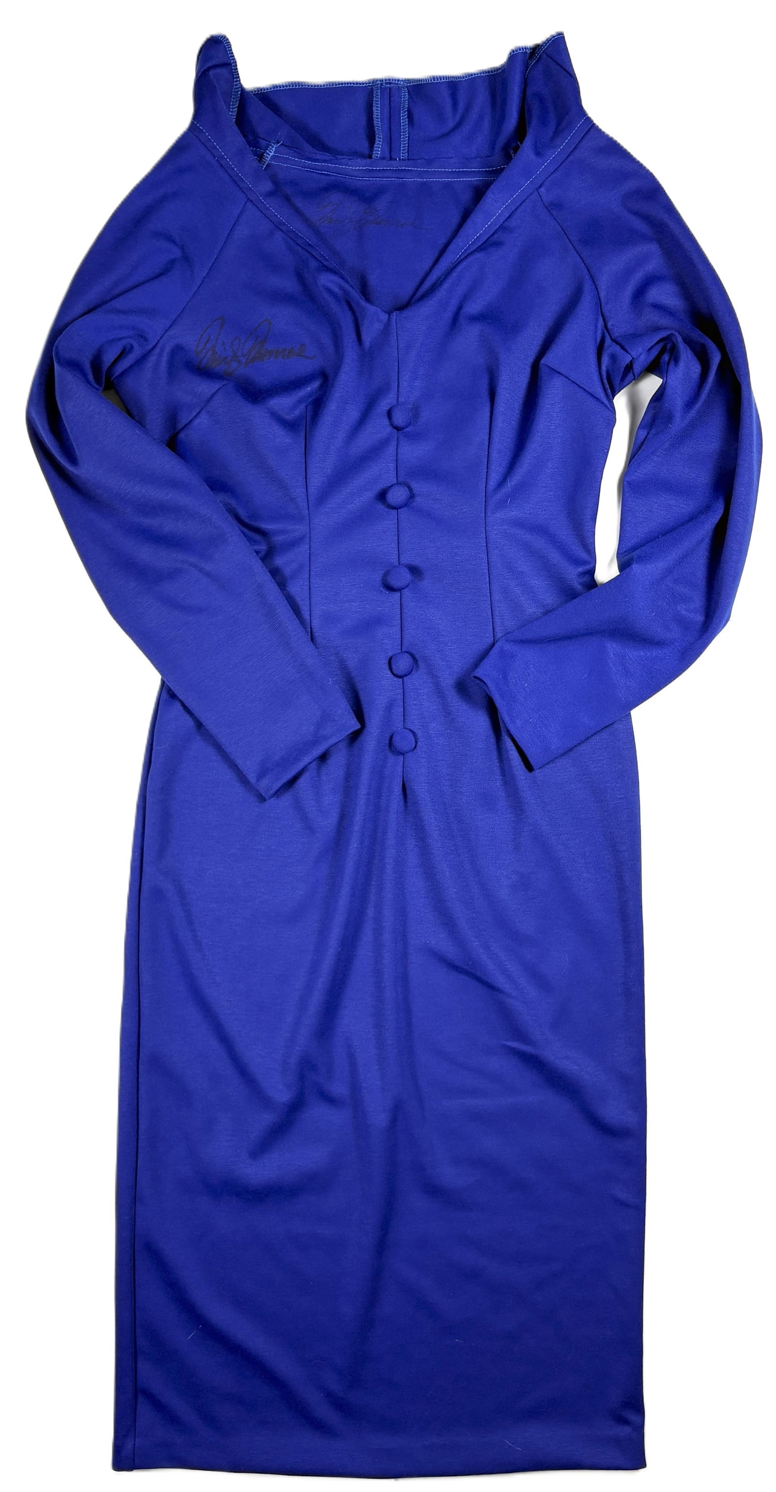 Marilyn Monroe – Personally Worn & Signed Blue Dress (1 of 12)