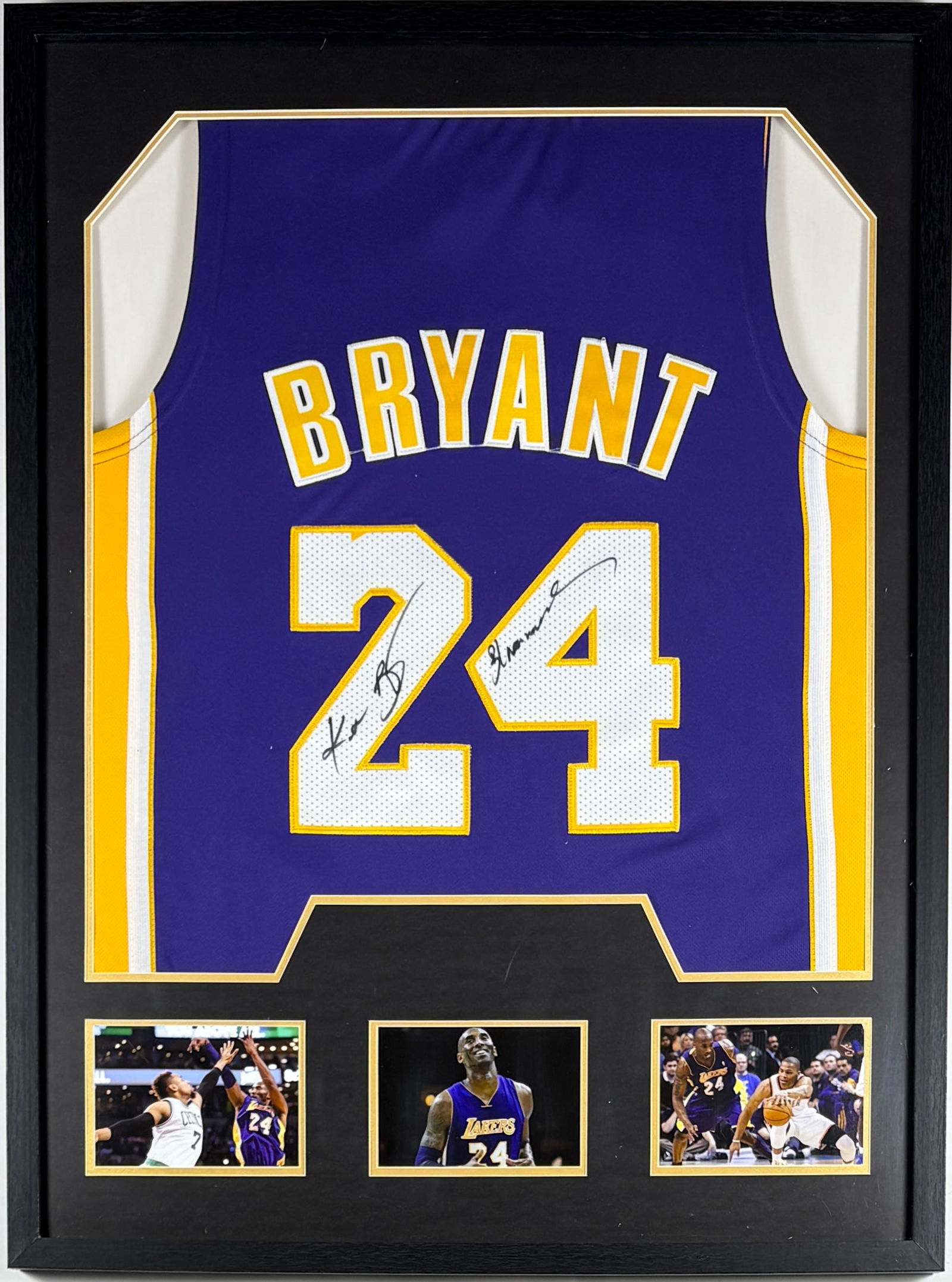 Kobe Bryant - Hand Signed Lakers Jersey (1 of 9)