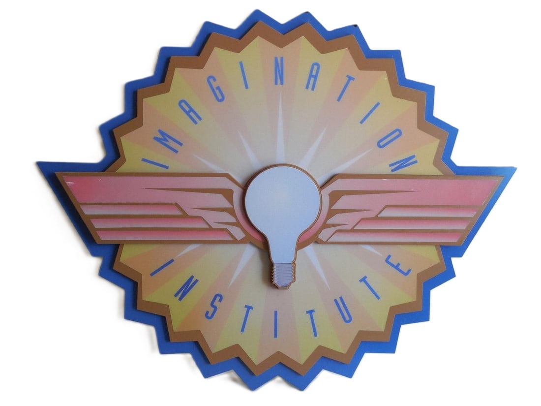 Walt Disney World EPCOT – Imagination Institute Pavilion Sign Prop (1 of 4)