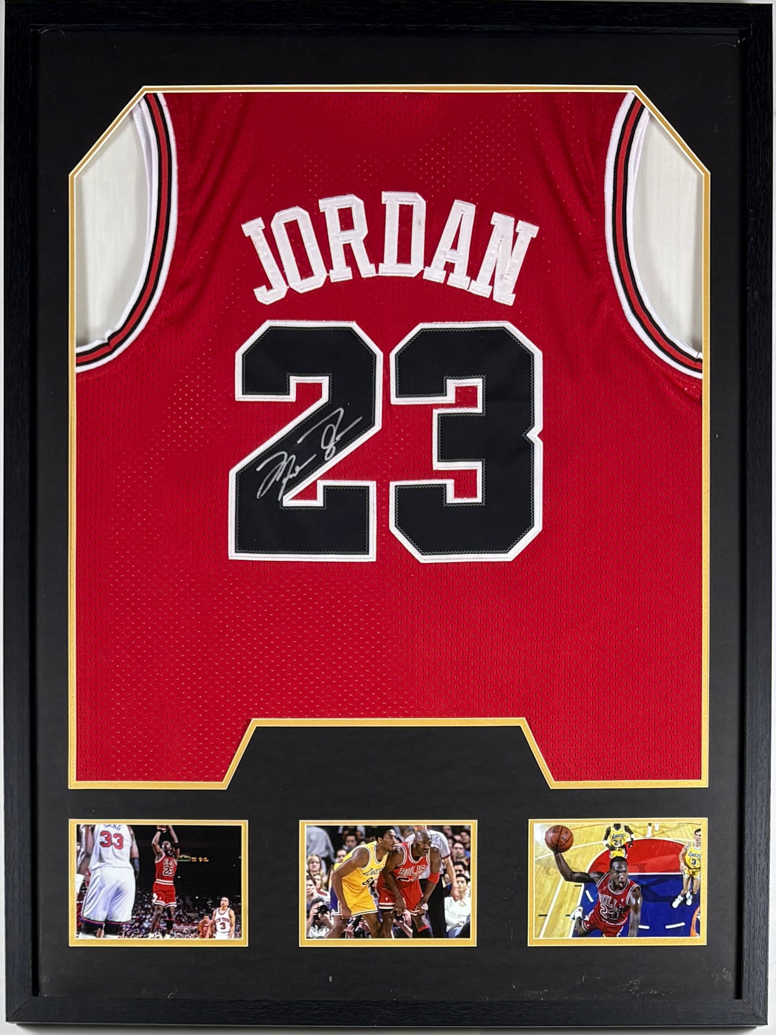 Michael Jordan - Hand Signed Jersey (1 of 9)