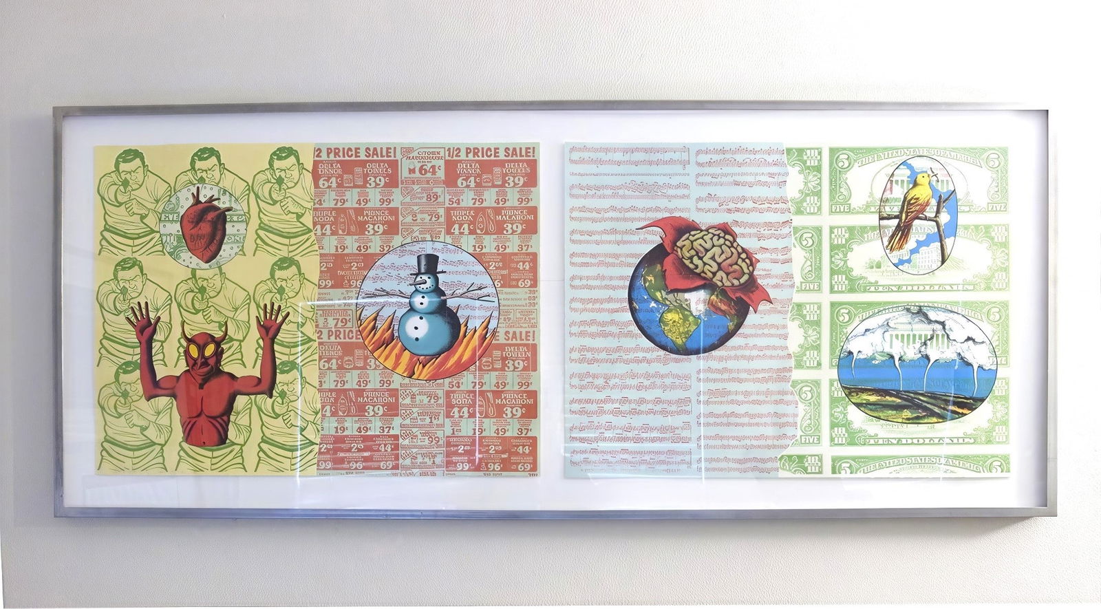 David Wojnarowicz – Earth & Wind / Fire & Water, 1990, Signed Limited Edition (1 of 4)