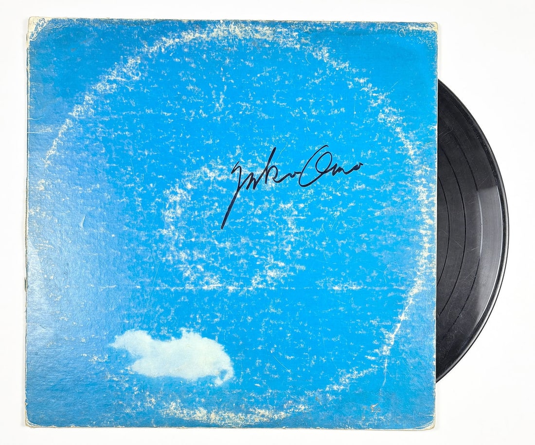 Yoko Ono - Hand Signed Album Cover (1 of 8)