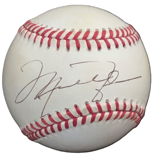 Michael Jordan - Hand Signed Baseball, PSA Authenticated (1 of 2)