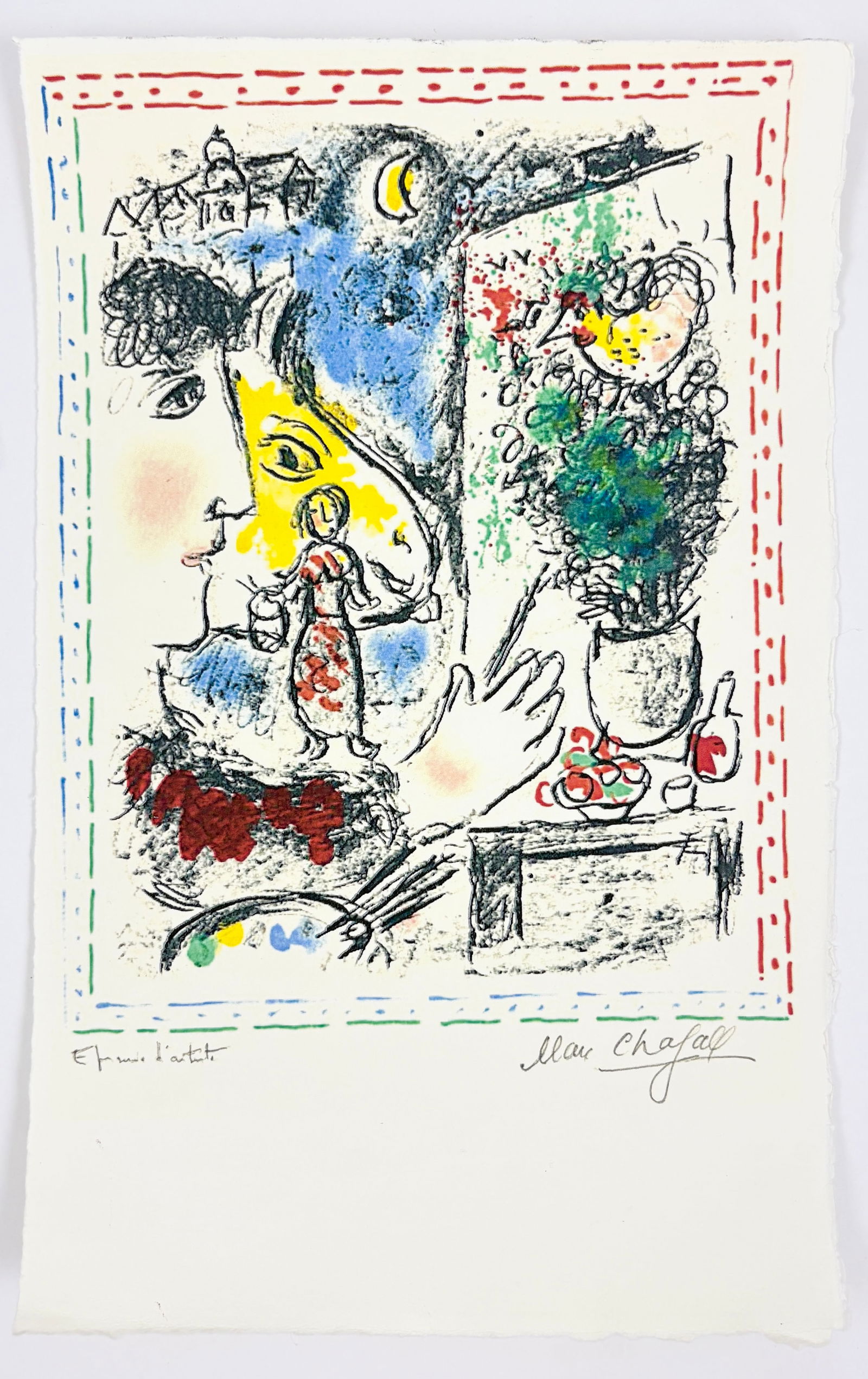Marc Chagall - Signed Print (1 of 5)