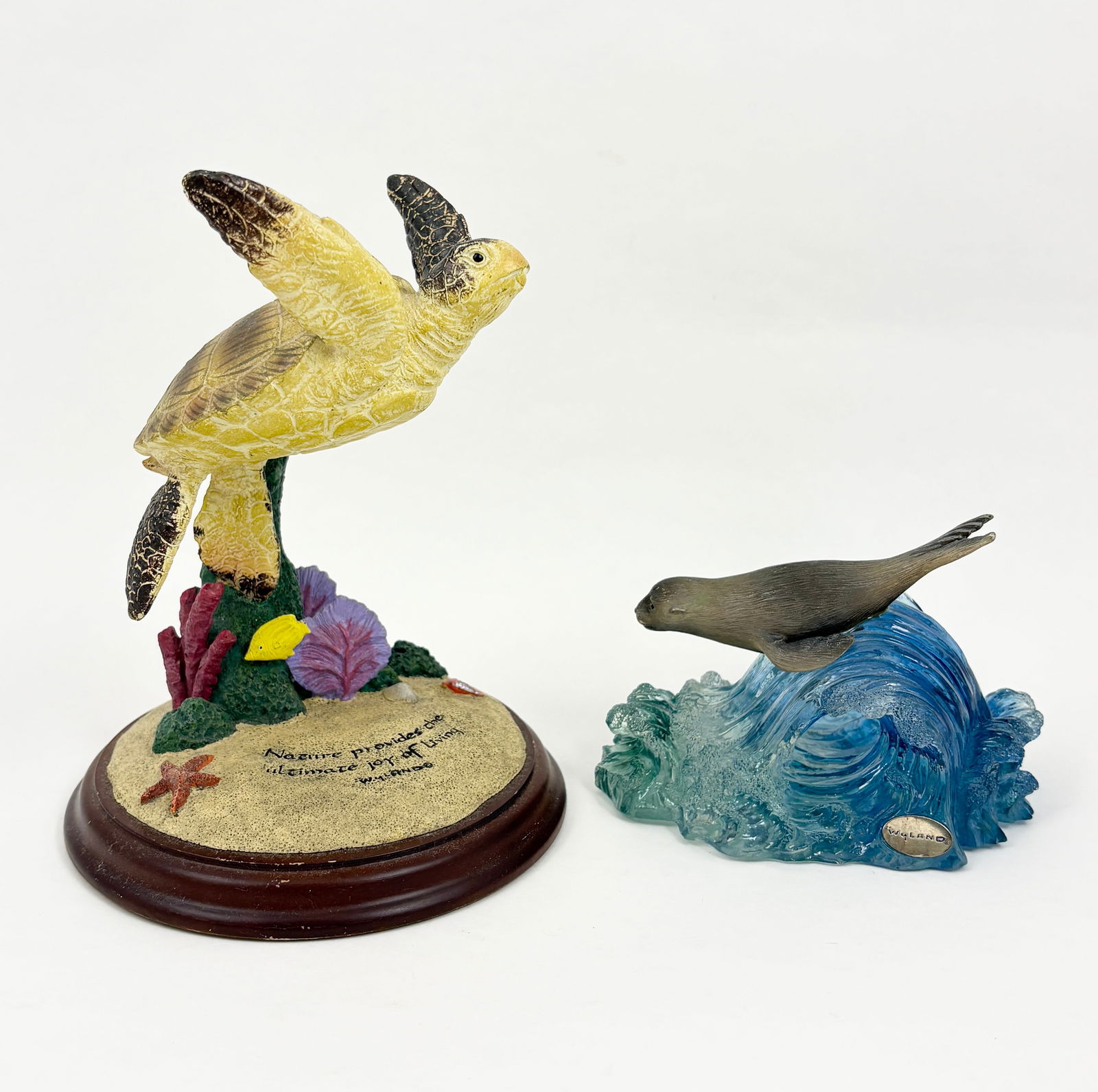 Grouping of Two Robert Wyland Sculptures (1 of 17)