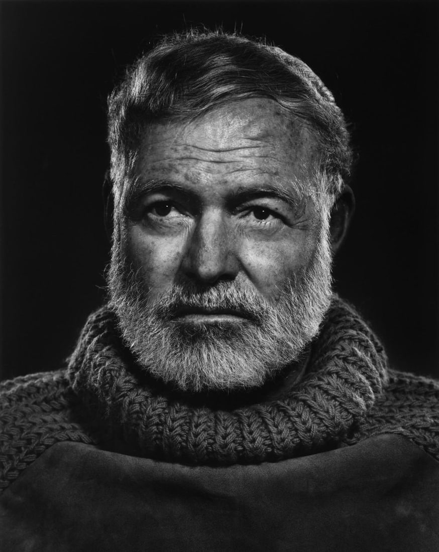 Yousuf Karsh - Ernest Hemingway, Photogravure (1 of 1)