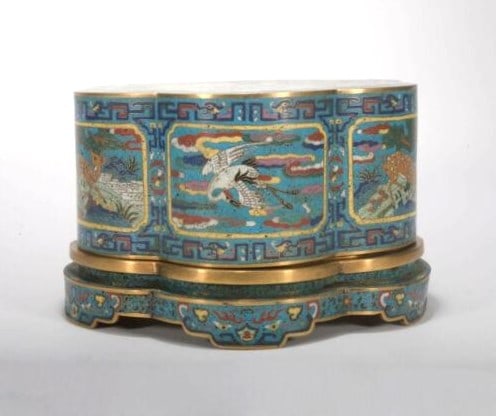 Red Ox Chewing Tobacco Box With Twirls, 1920s