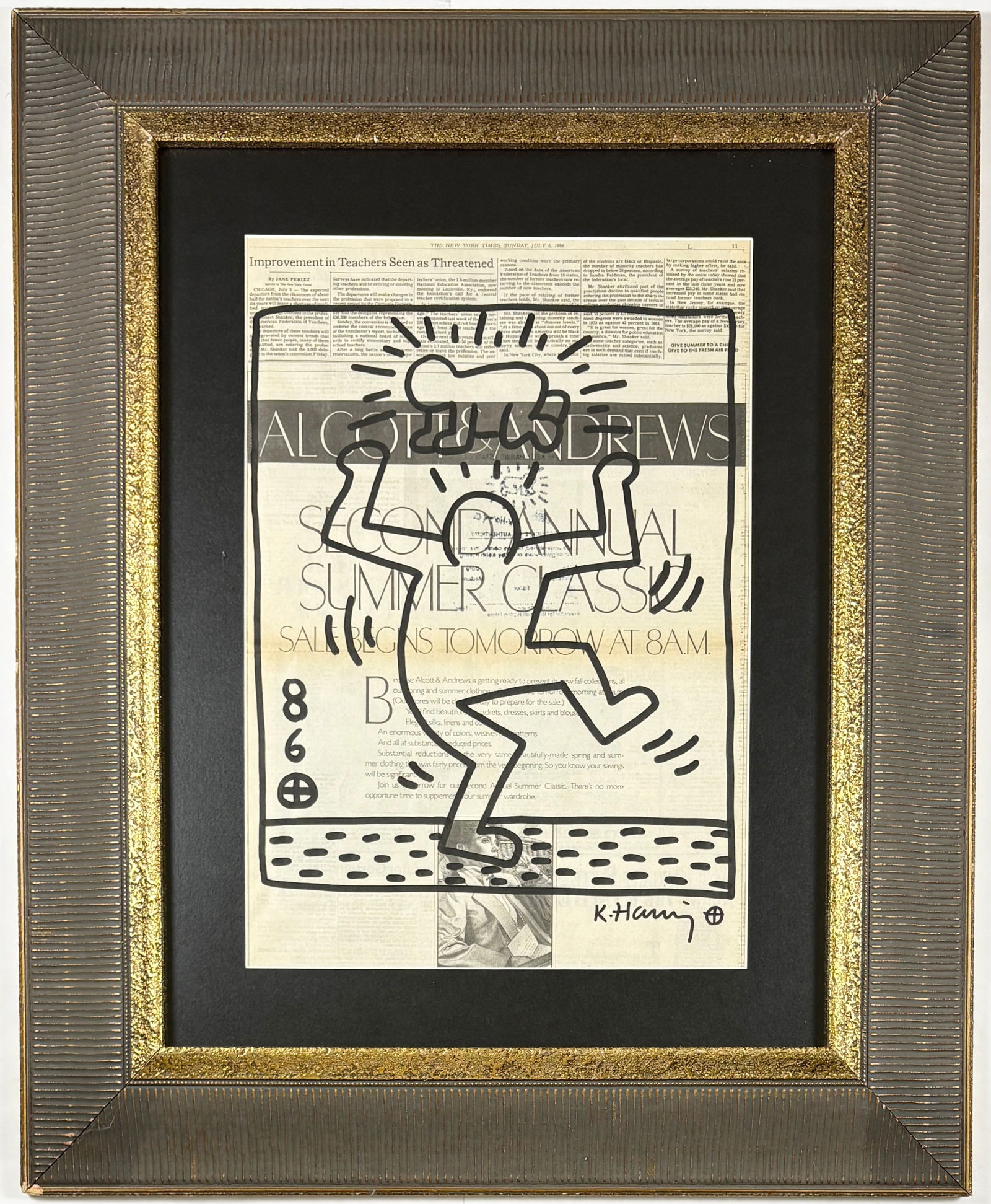 Keith Haring - Drawing, Attrib. (1 of 10)