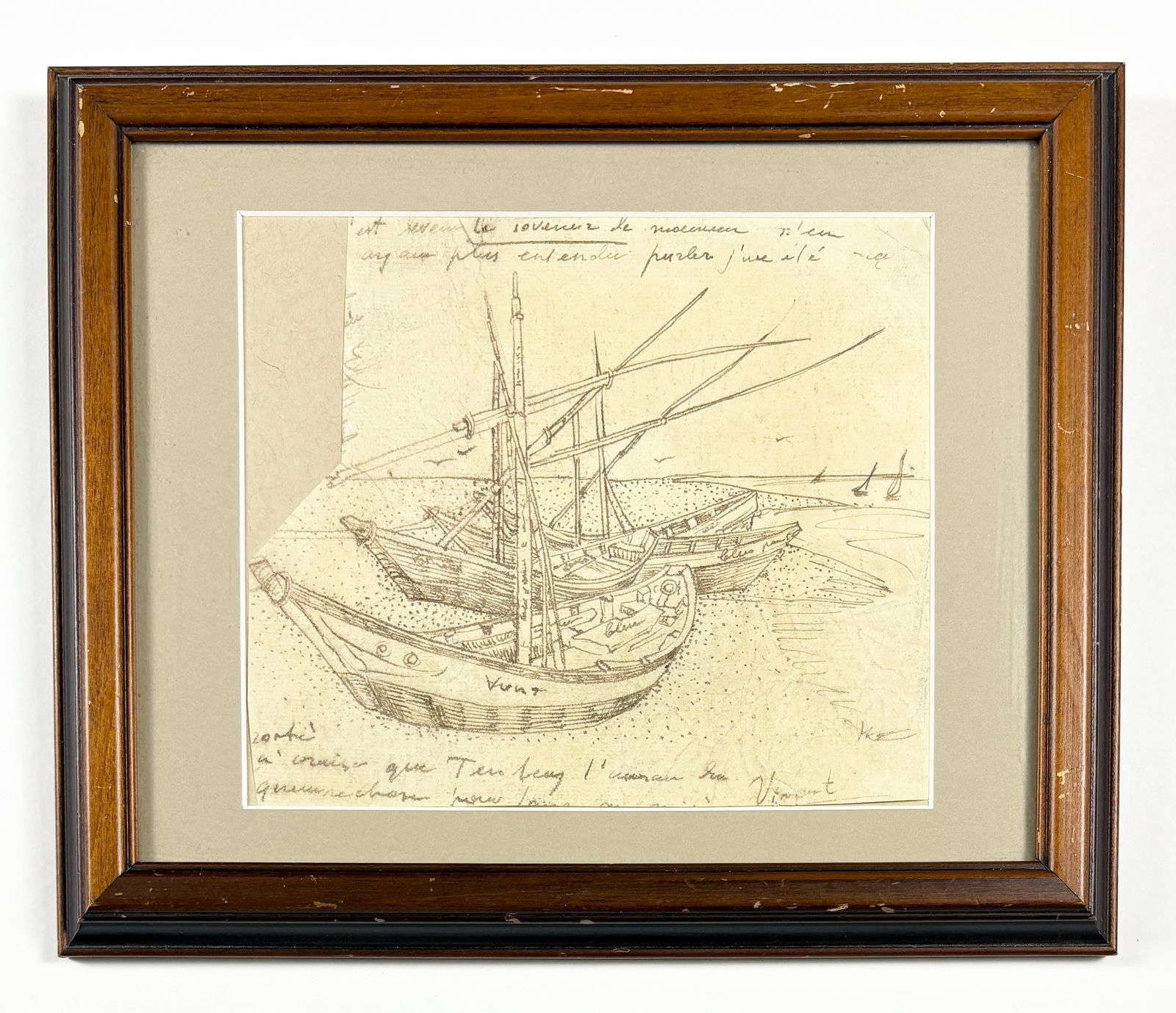 Vincent van Gogh Attrib. — Original Pencil Drawing, Circa 19th Century (1 of 7)