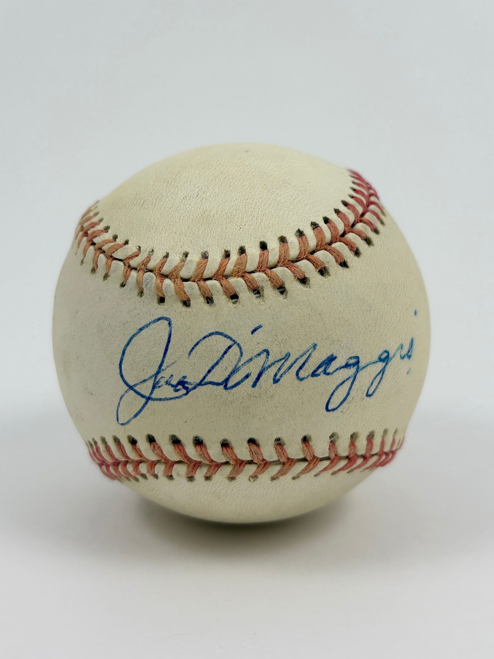 Joe DiMaggio - Hand Signed Baseball - 7