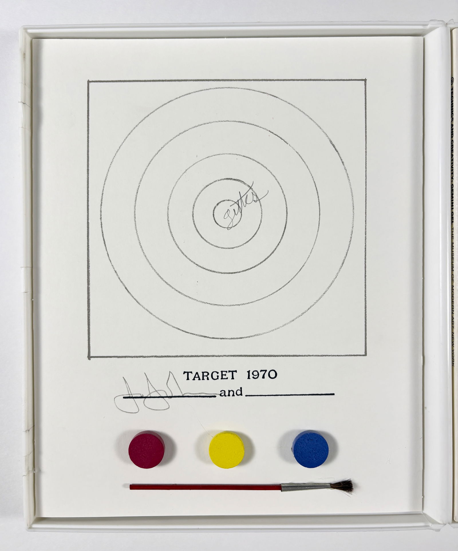 Jasper Johns Technics and Creativity, Gemini G.E.L. - 2