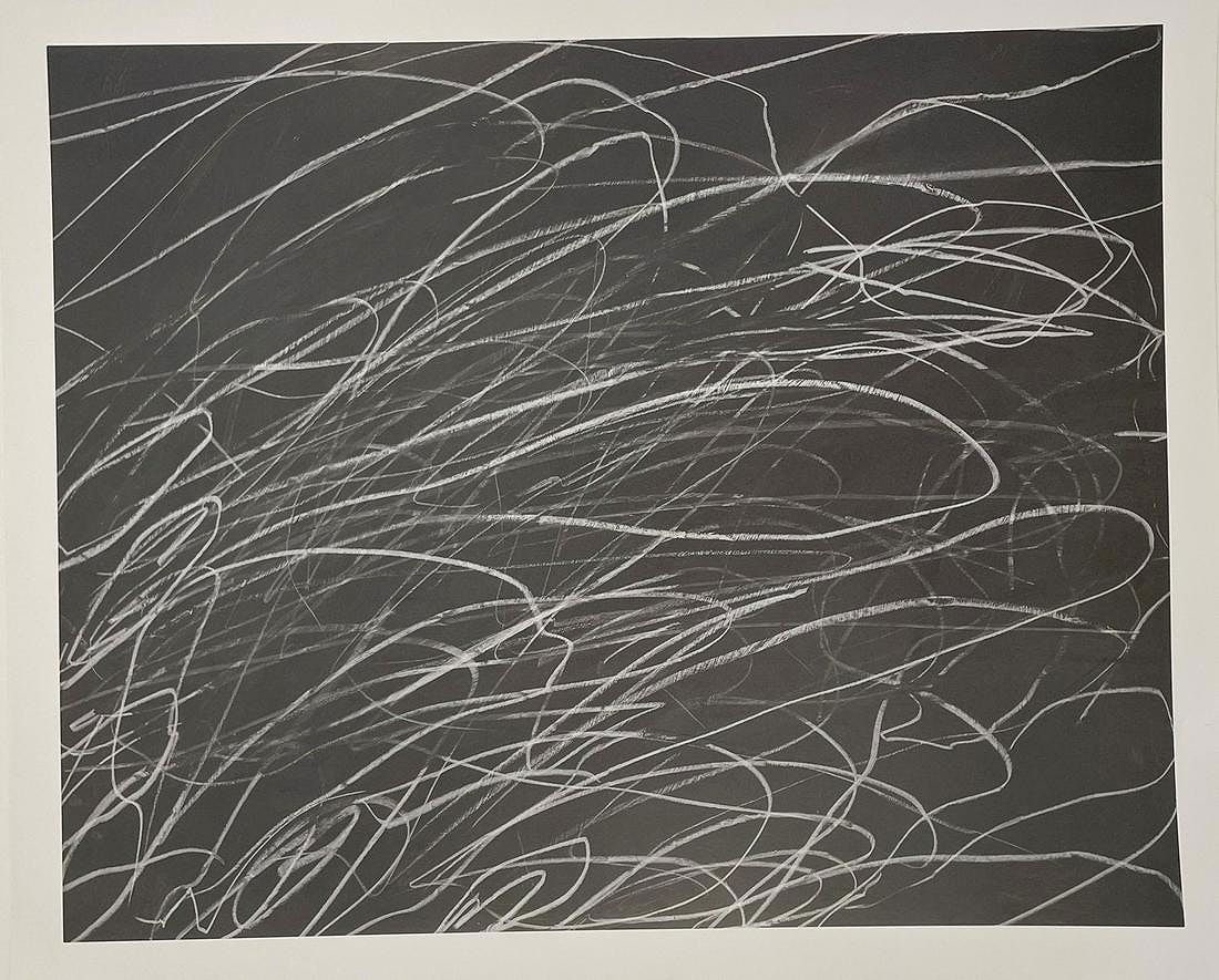 Cy Twombly – Untitled, 1969, Offset Lithograph: CY TWOMBLY (1928–2011) Untitled 1969 offset lithograph on paper image approx. 25.25 x 20.5 inches Offset lithograph produced in 1969, presenting Cy Twombly’s characteristically gestural linear com