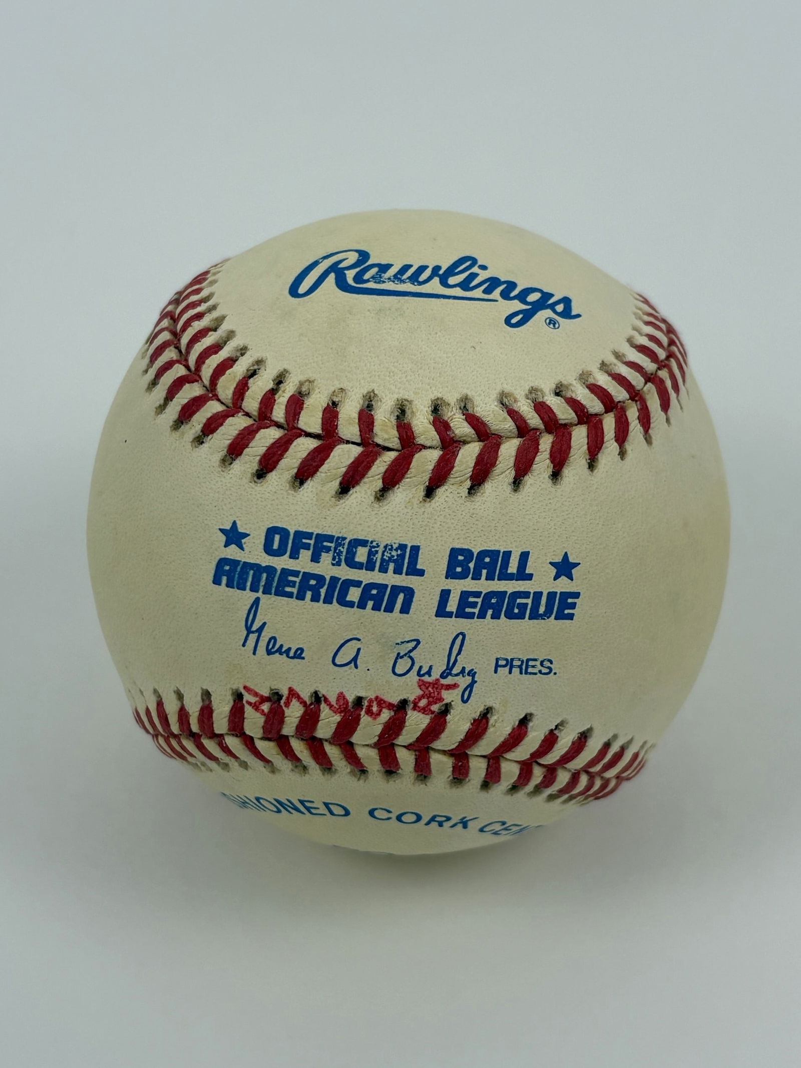 Mickey Mantle - Hand Signed Baseball - 5