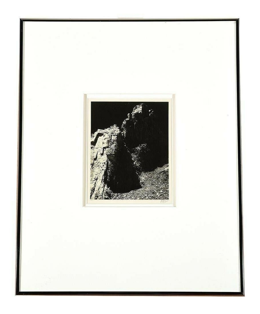 Ansel Adams — Milestone Mountain, Parmelian Print, c. 1930, signed gelatin silver photograph (1 of 4)