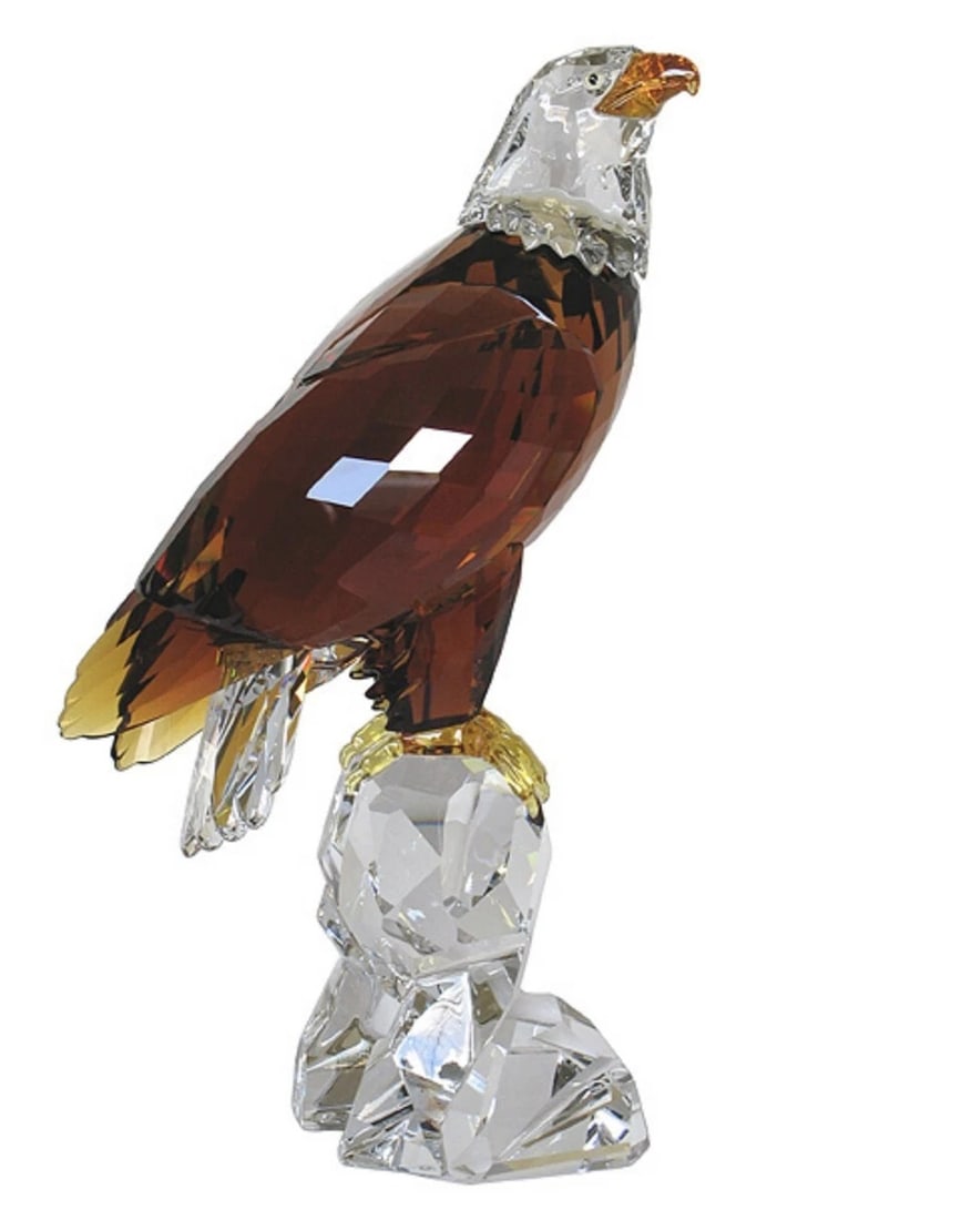 Swarovski Limited Edition Crystal Bald Eagle Figurine (1 of 3)