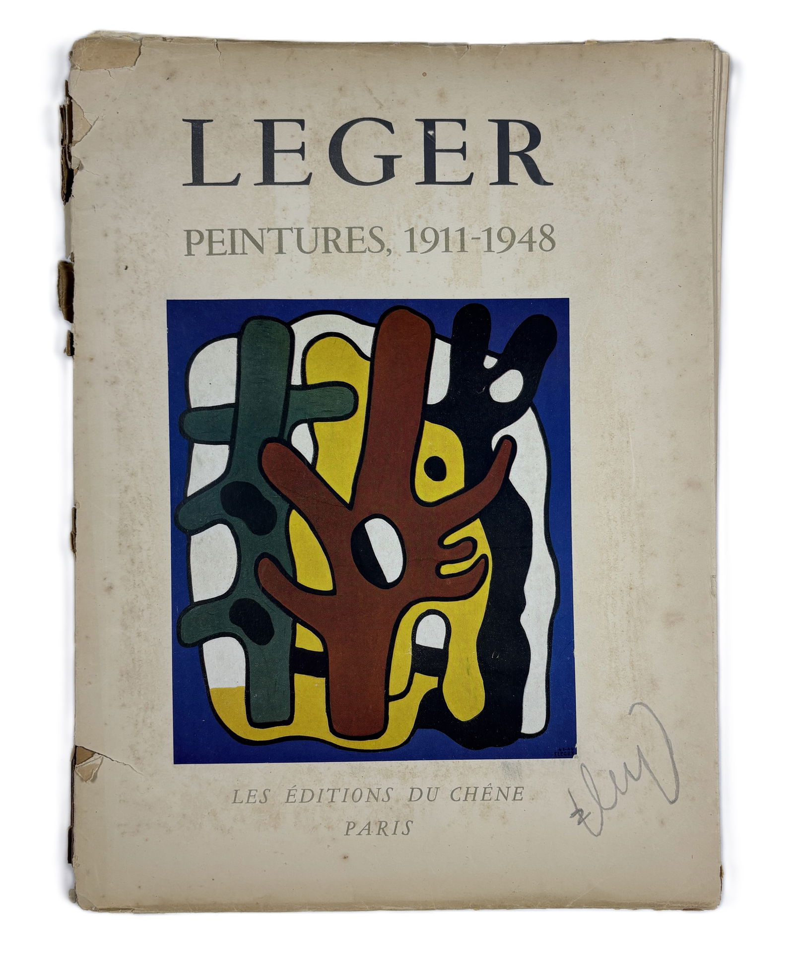 Fernand Léger – Peintures, 1911–1948 Portfolio: Fernand Léger (1881–1955) Peintures, 1911–1948 20th century portfolio with original lithograph and color plates edition numbered 266 French illustrated art portfolio surveying Fernand Léger’s