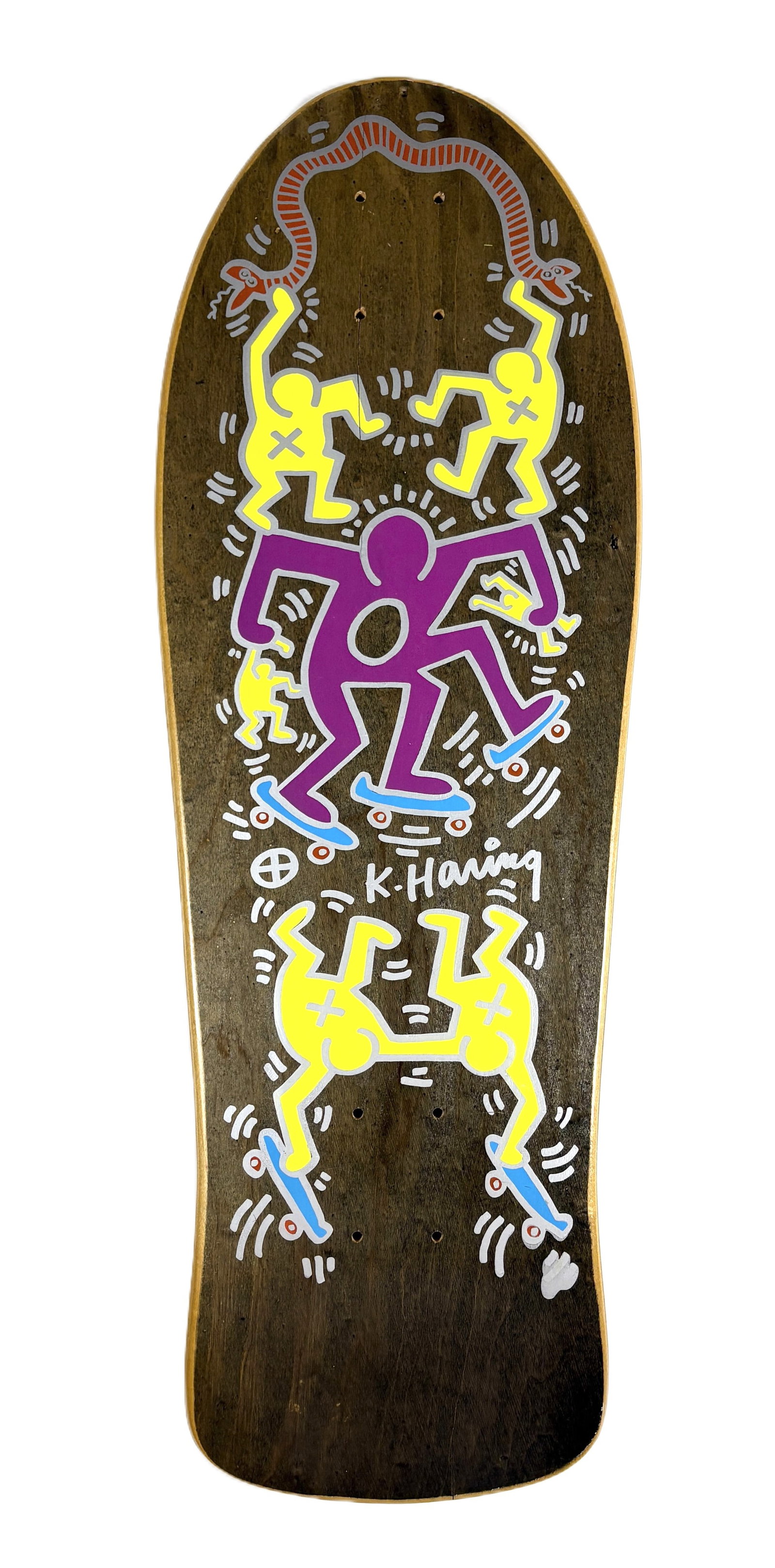 Keith Haring – Pop Shop Skateboard Deck, Screenprint (1 of 9)
