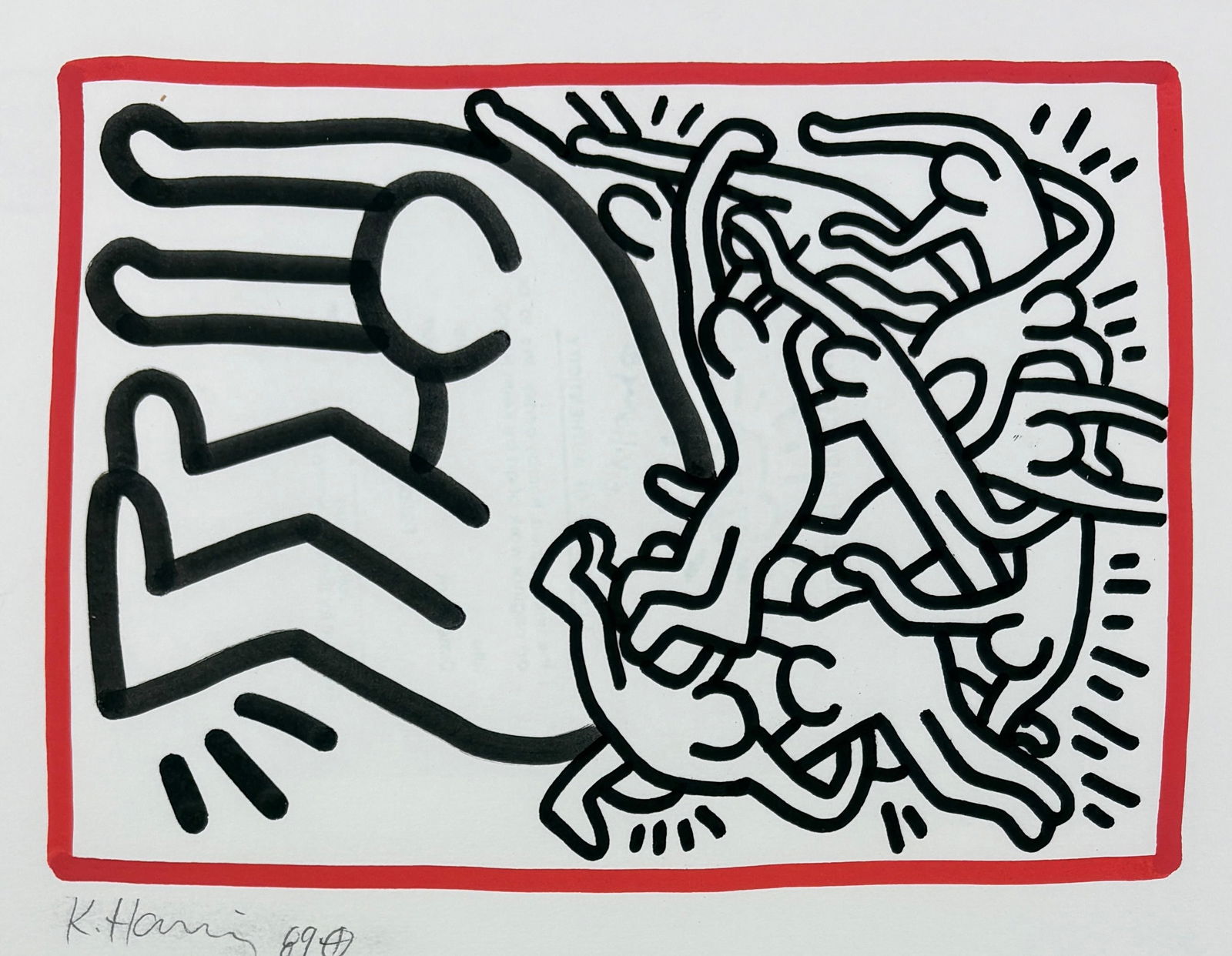 Keith Haring – Untitled - 5