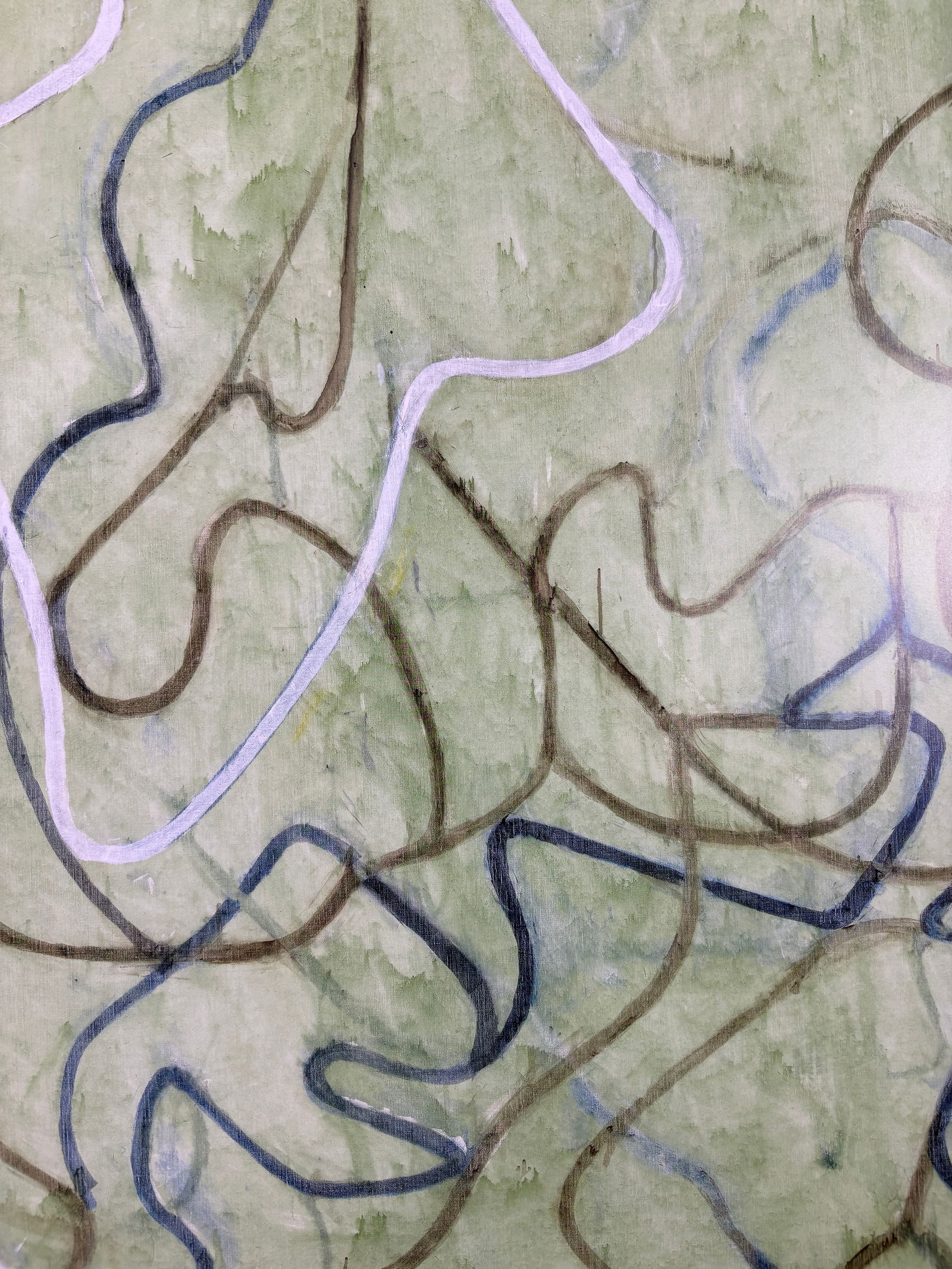 Brice Marden – Elevation, Offset Lithograph - 5