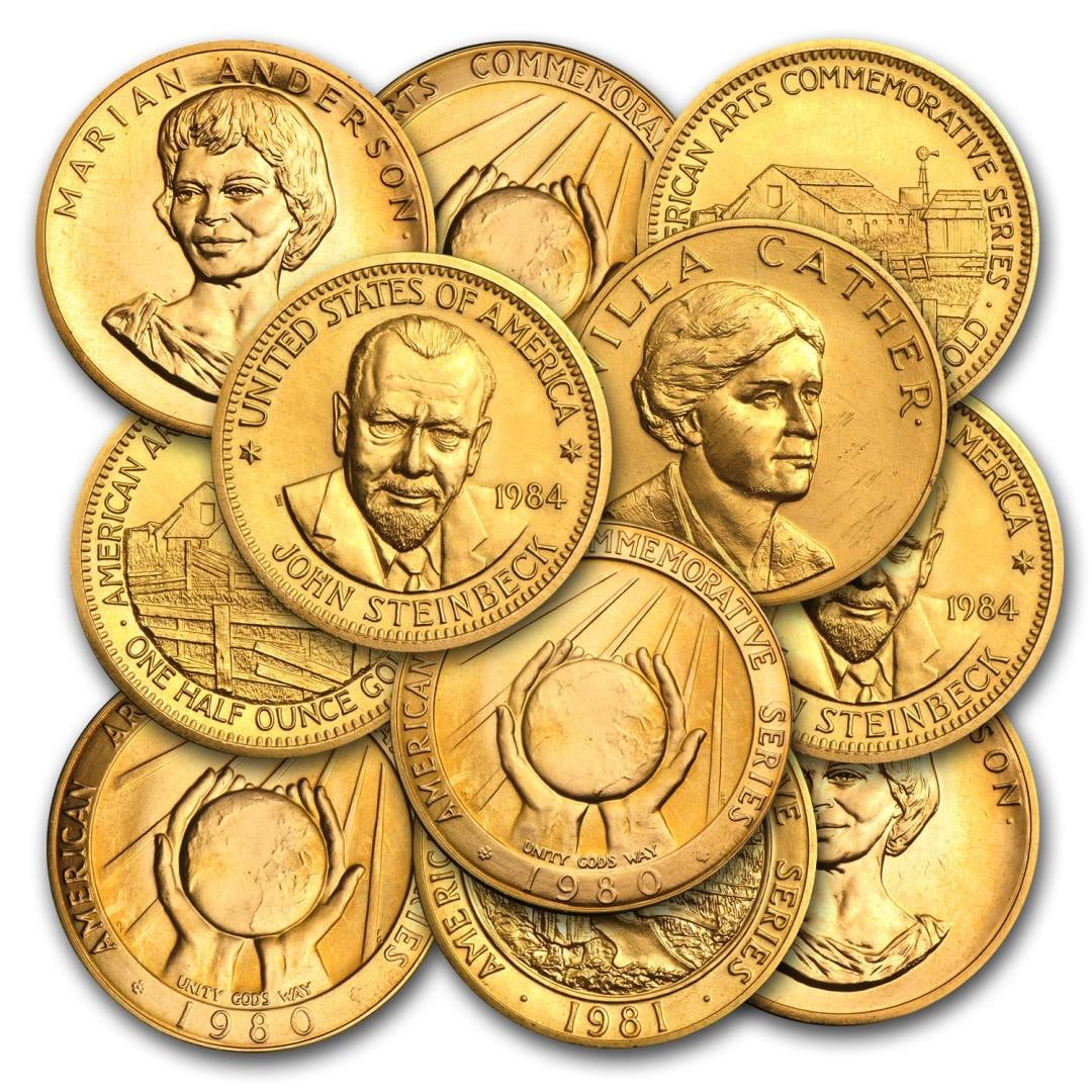 Grab Bag Pick: 1/2oz Gold Commemorative Arts Medal (1 of 3)