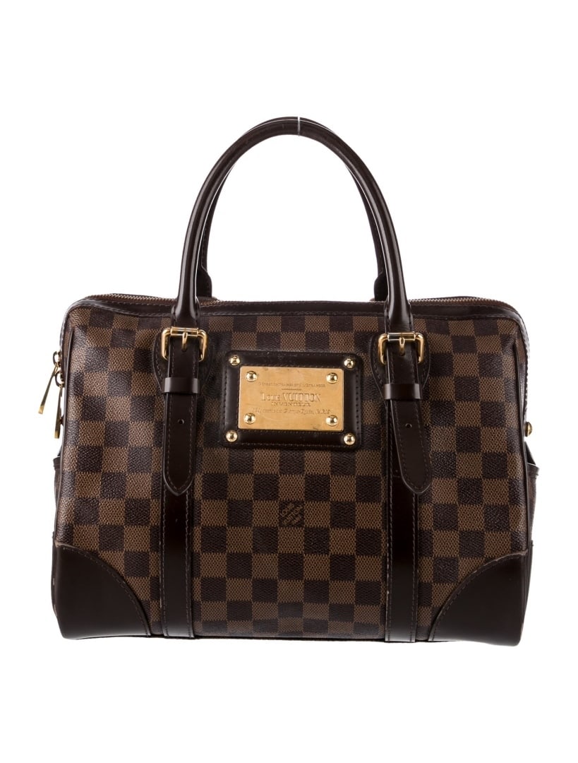 Louis Vuitton Berkeley Brown Top Handle Bag (1 of 6)
