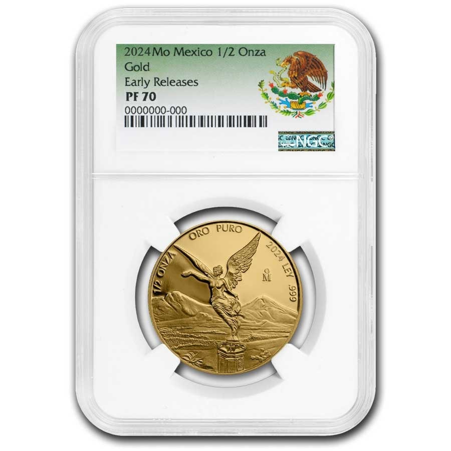 2024 Mexico 1/2 Oz Gold Libertad Pf-70 Ngc (er) (1 of 3)