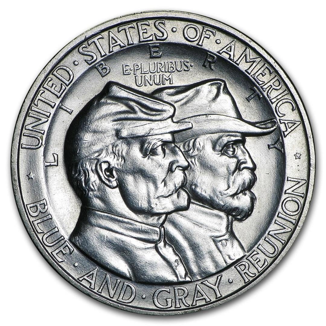 1936 Gettysburg Half Dollar Commemorative Bu (1 of 2)