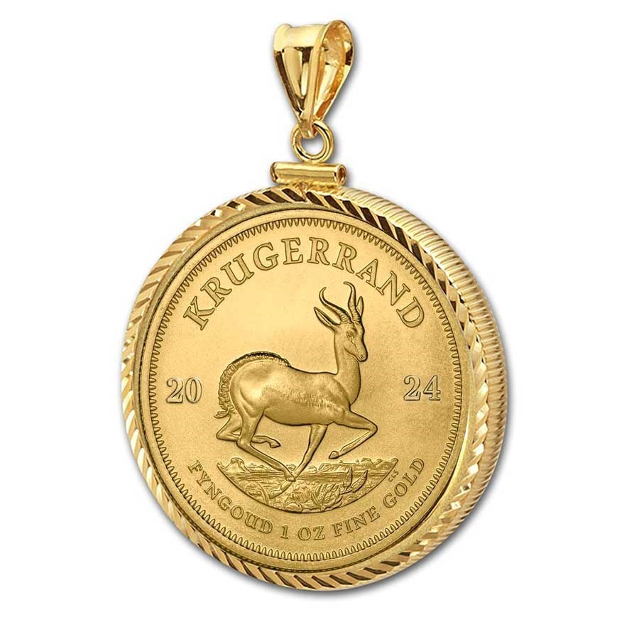2024 1 Oz Gold Krugerrand Pendant (1 of 4)