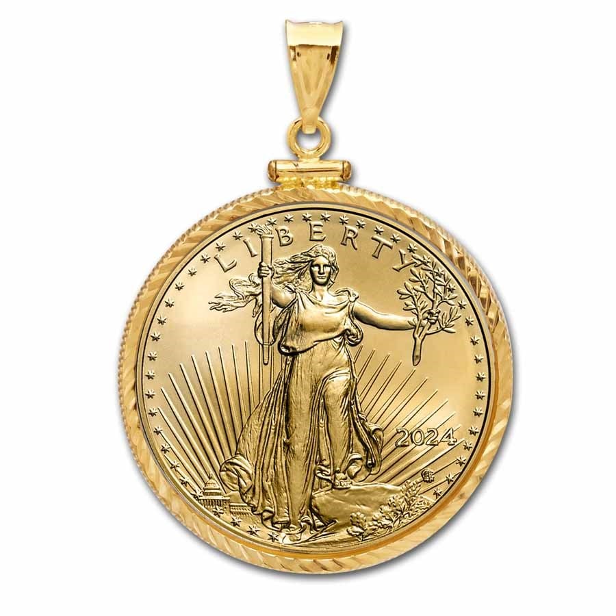 2024 1/2 Oz Gold Eagle Liberty Pendant (1 of 2)