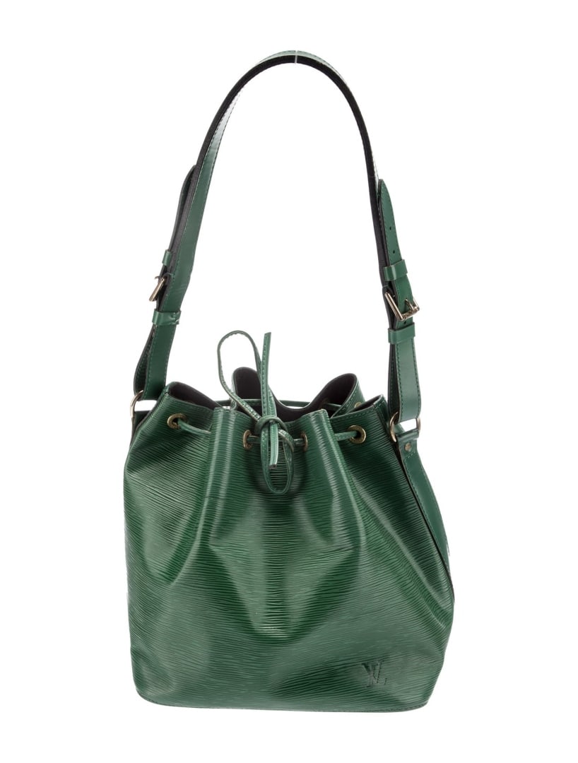 Louis Vuitton Green Epi Leather Shoulder Bag (1 of 6)
