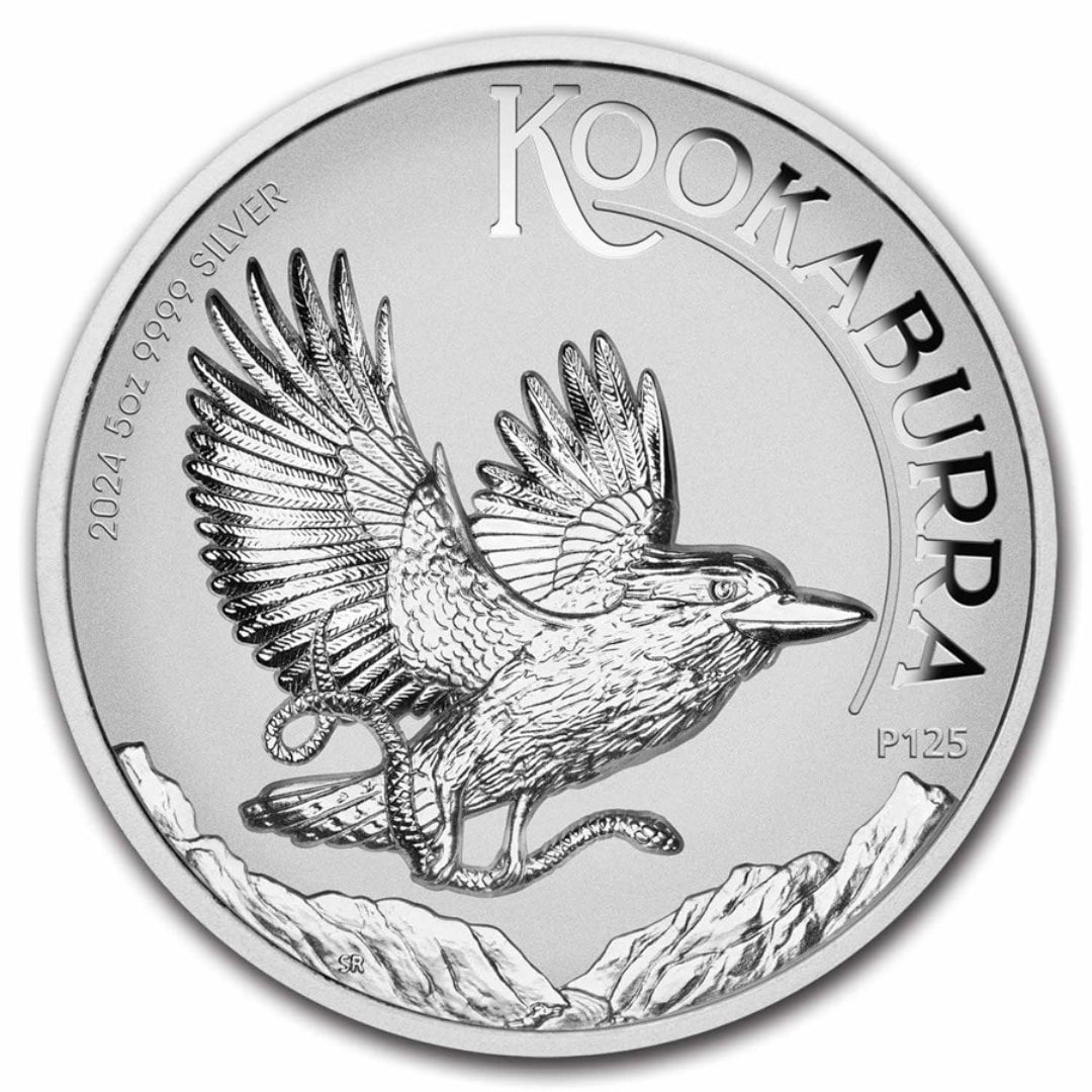 2024-p 5 Oz Silver Australian Kookaburra Hr (1 of 5)