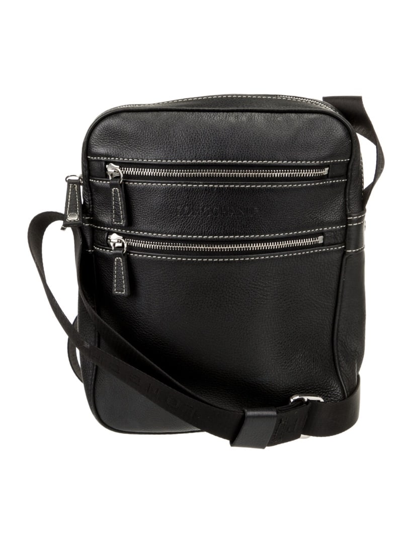 Longchamp Black Embellishment Crossbody Bag (1 of 4)