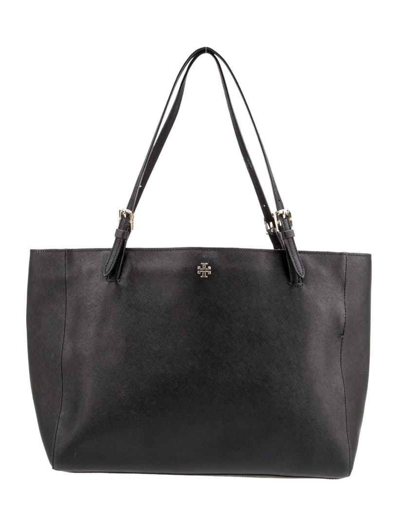 Tory Burch Black Saffiano Leather Shoulder Bag (1 of 5)
